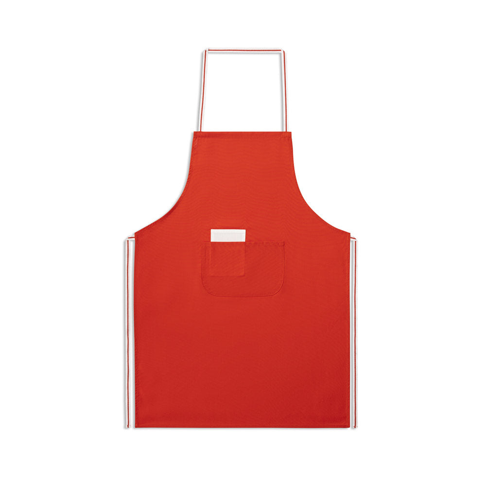 Chives. Apron In Cotton And Polyester (150 G/M²)