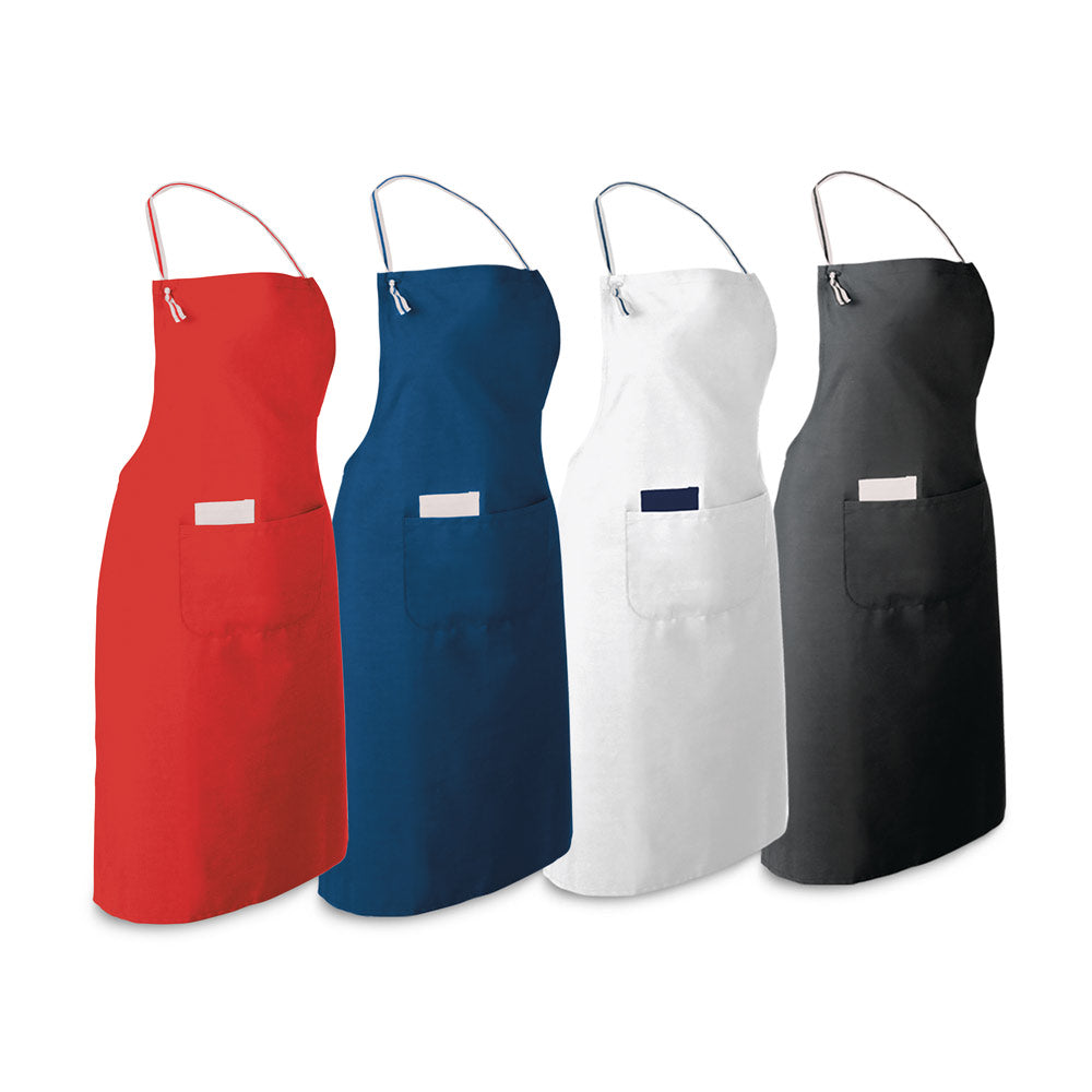 Chives. Apron In Cotton And Polyester (150 G/M²)