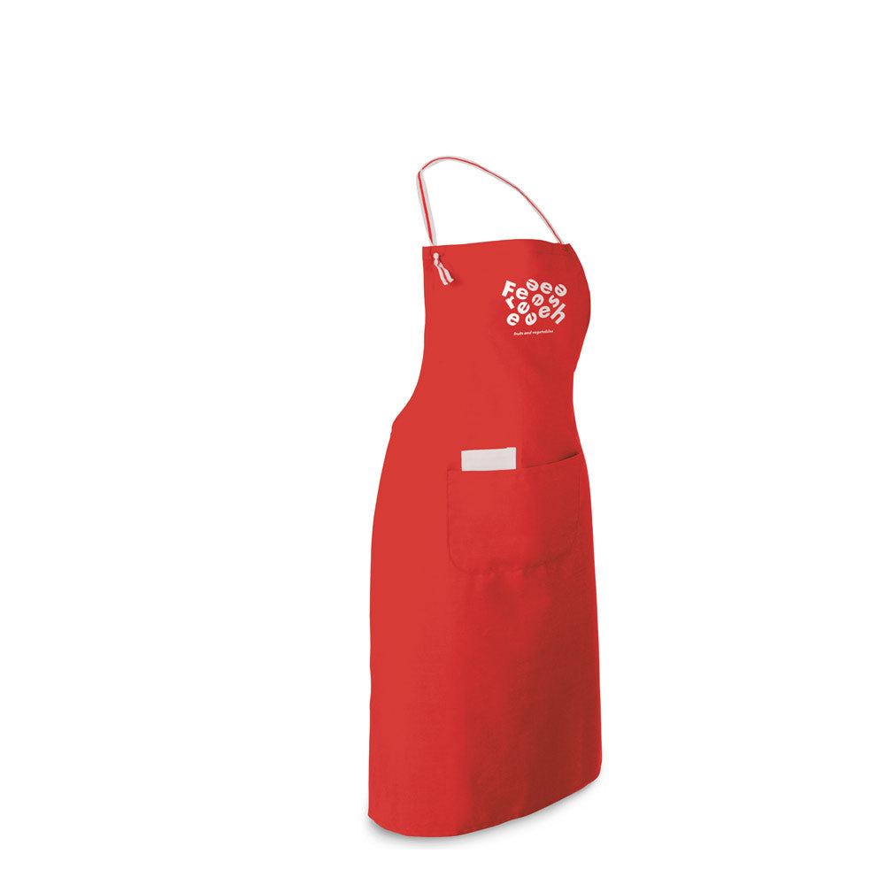 Chives. Apron In Cotton And Polyester (150 G/M²)