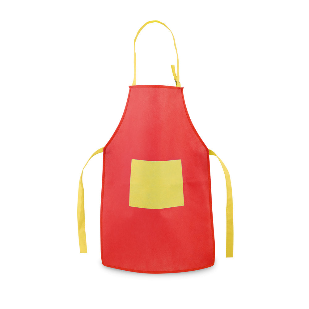 Lavender. Children's Non-Woven Apron. (80 G/M²)