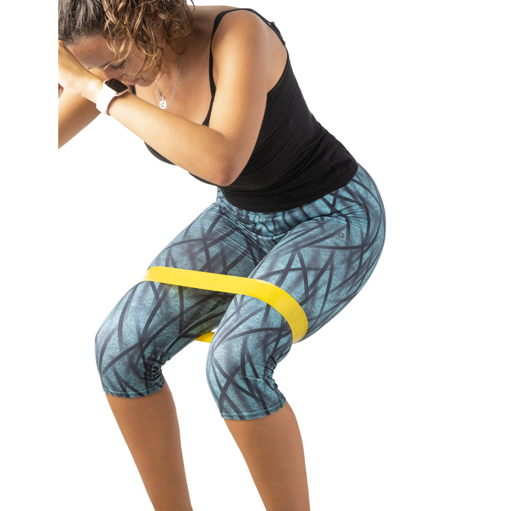 Burpee. Set Of Elasticated Resistance Bands With Non-Woven Pouch