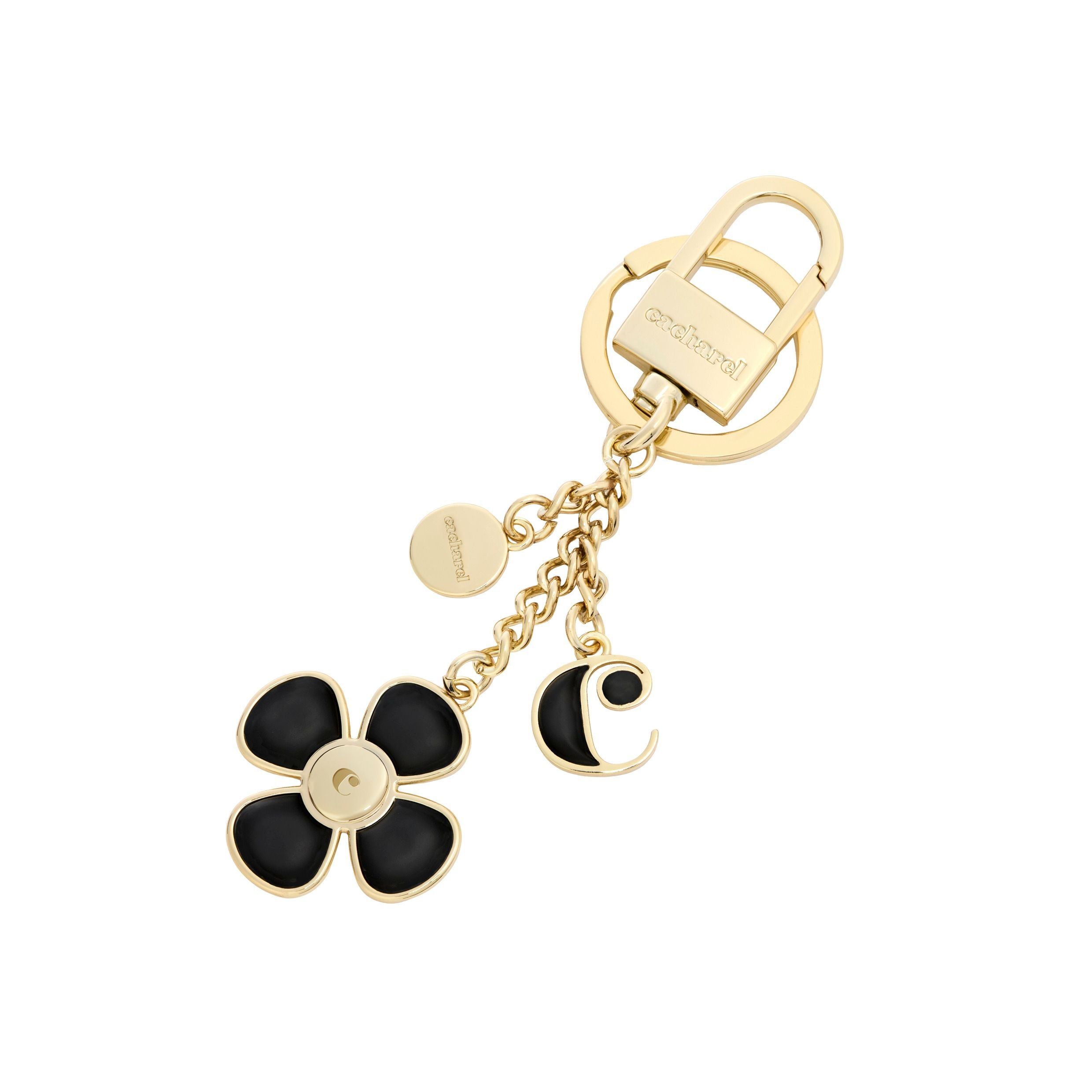 Key Ring Vivienne Black