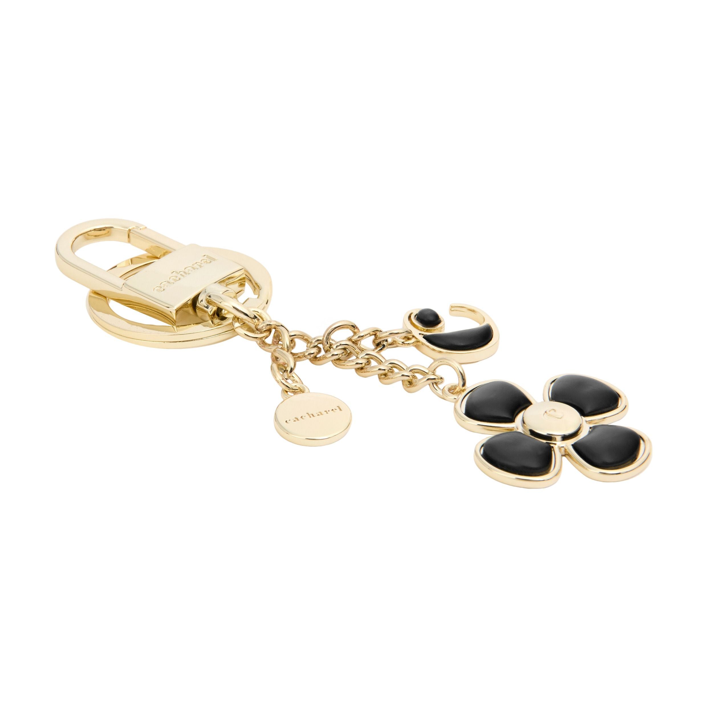 Key Ring Vivienne Black