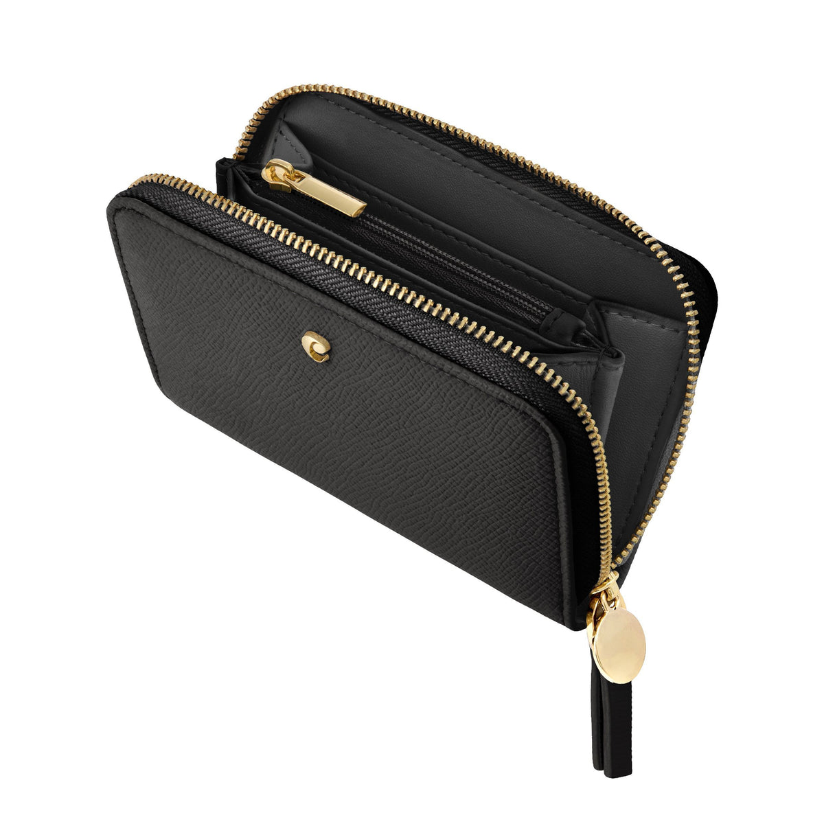 Zipped Wallet Séraphine Black