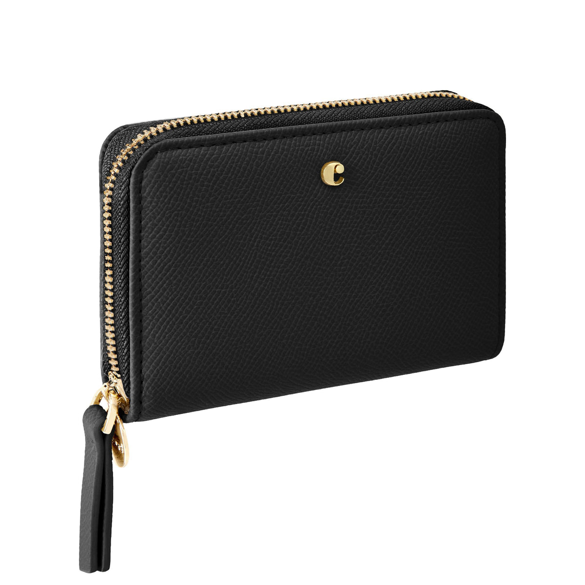 Zipped Wallet Séraphine Black