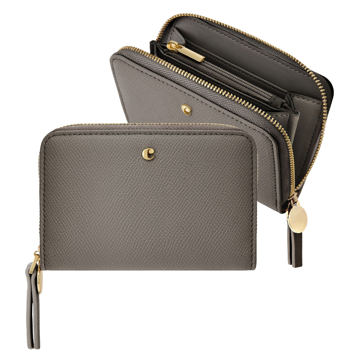 Zipped Wallet Séraphine Black