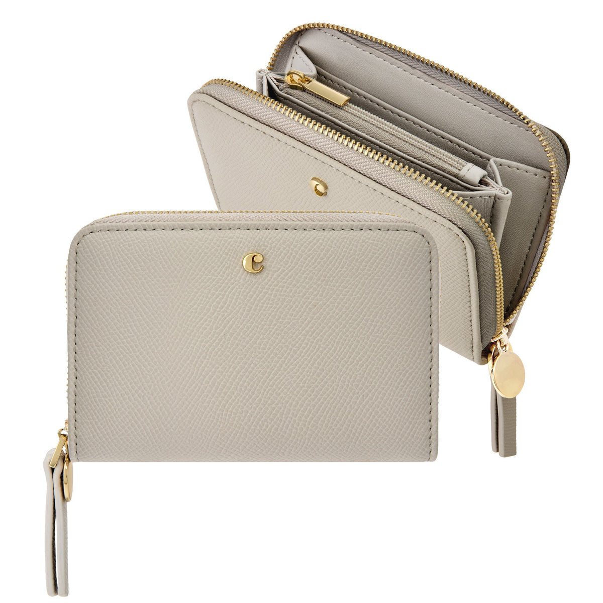 Zipped Wallet Séraphine Black
