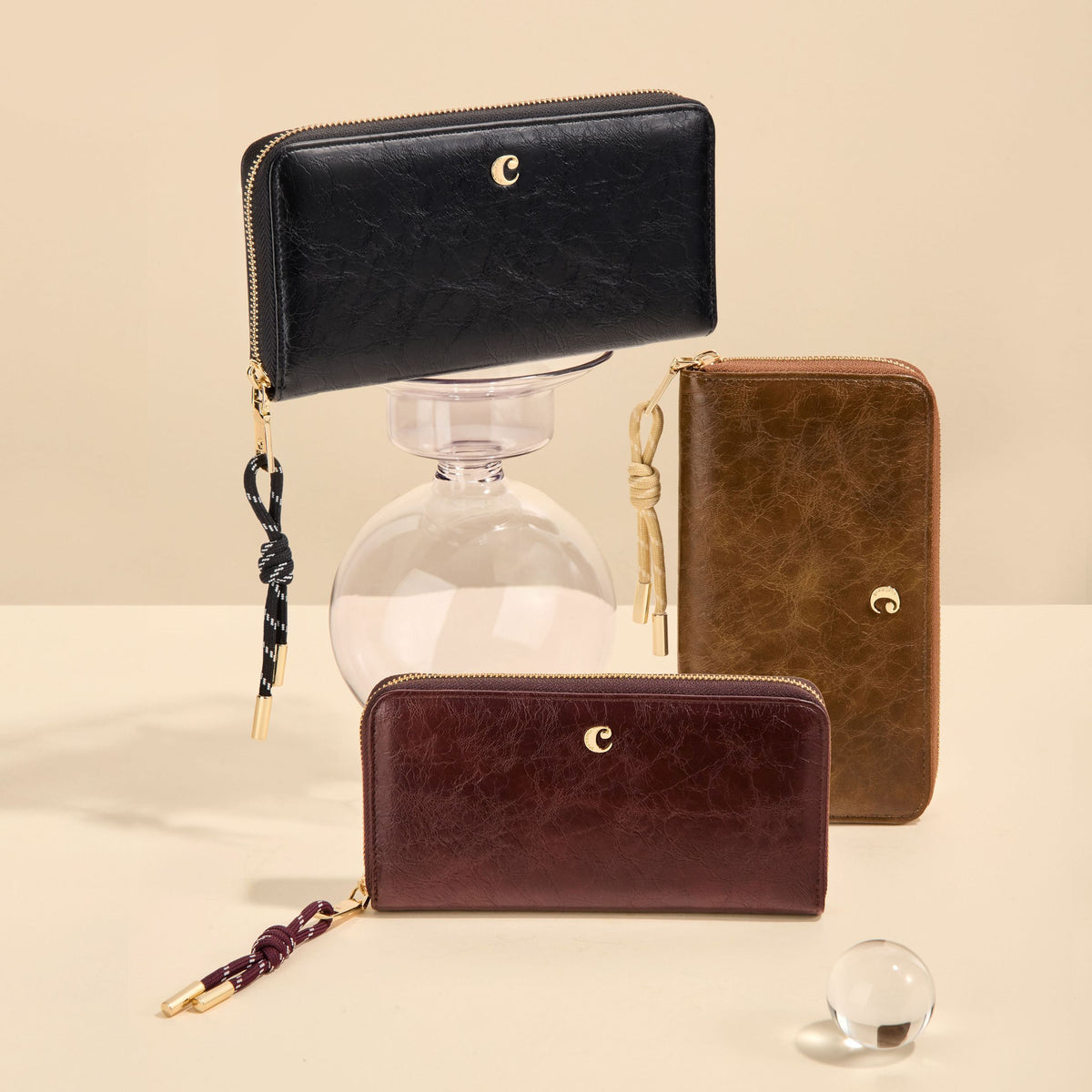 Travel Wallet Philomène Black