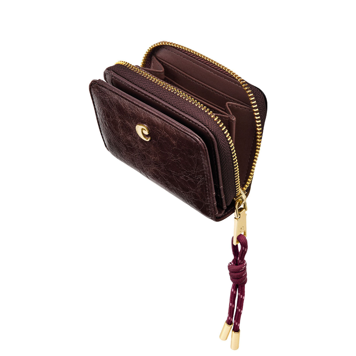 Card Wallet With Flap Philomène Black