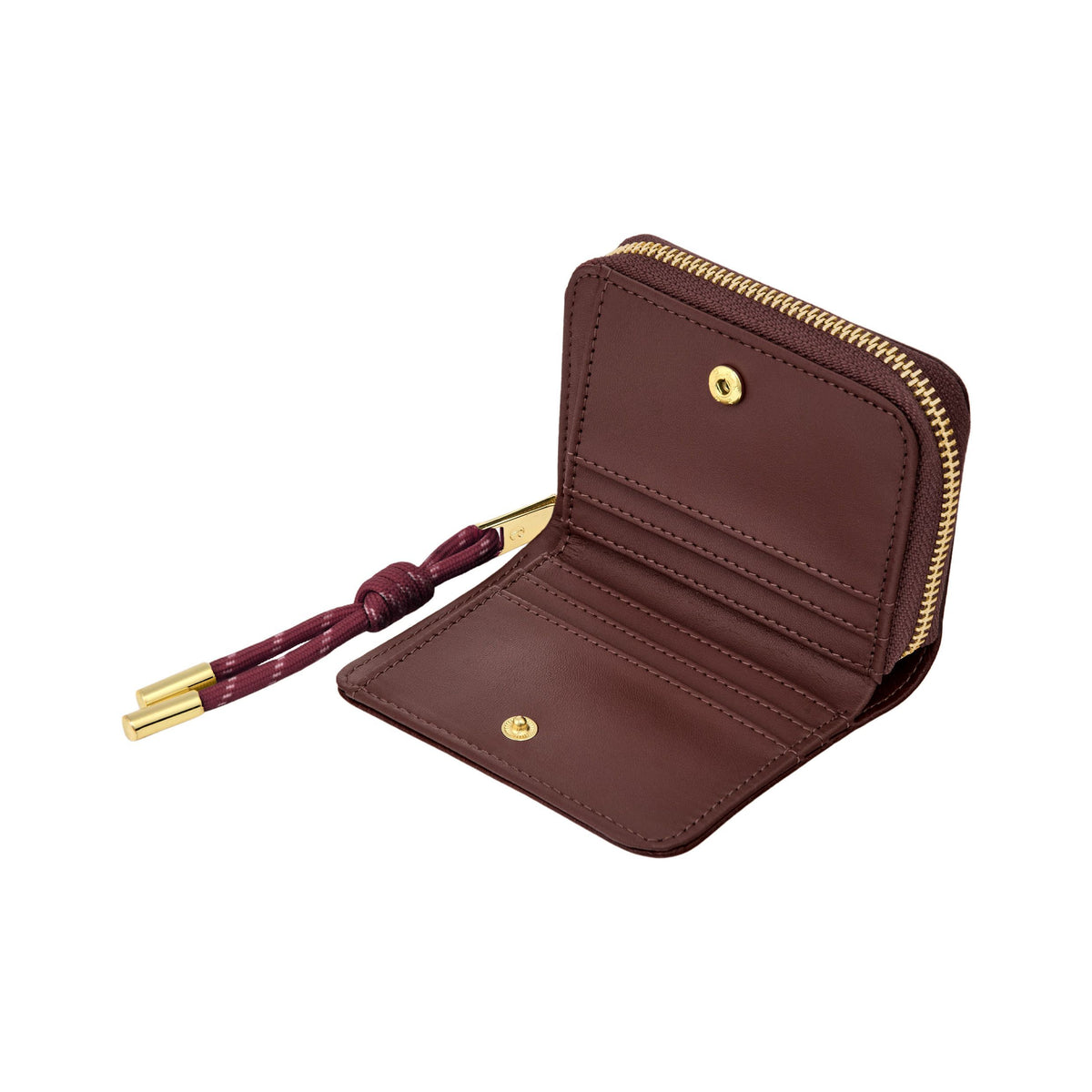 Card Wallet With Flap Philomène Black