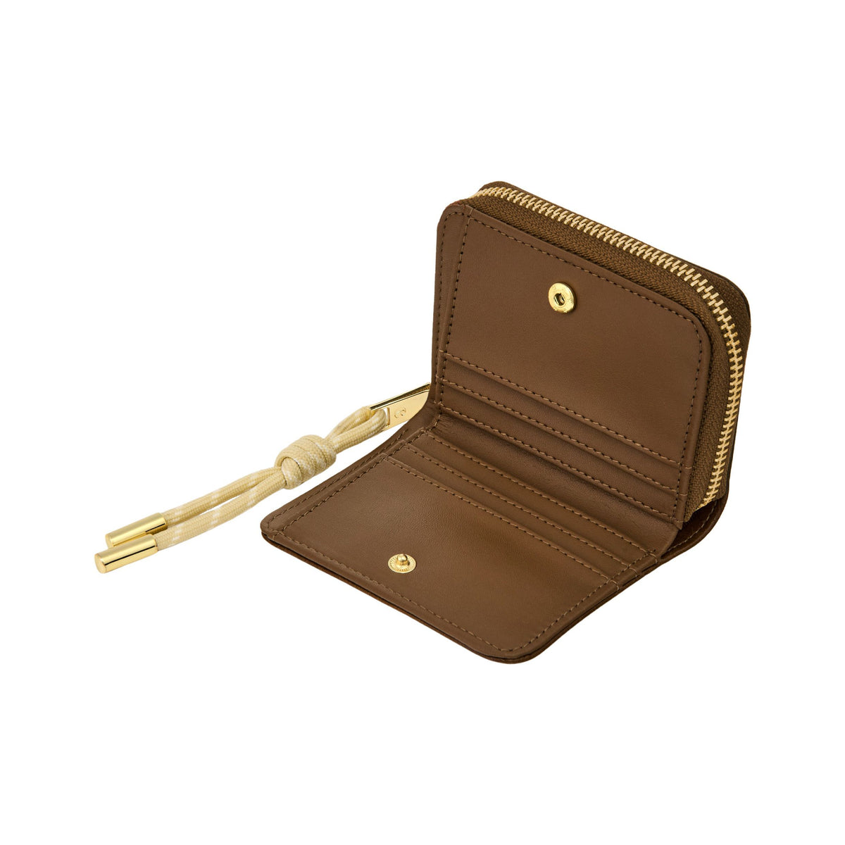 Card Wallet With Flap Philomène Black