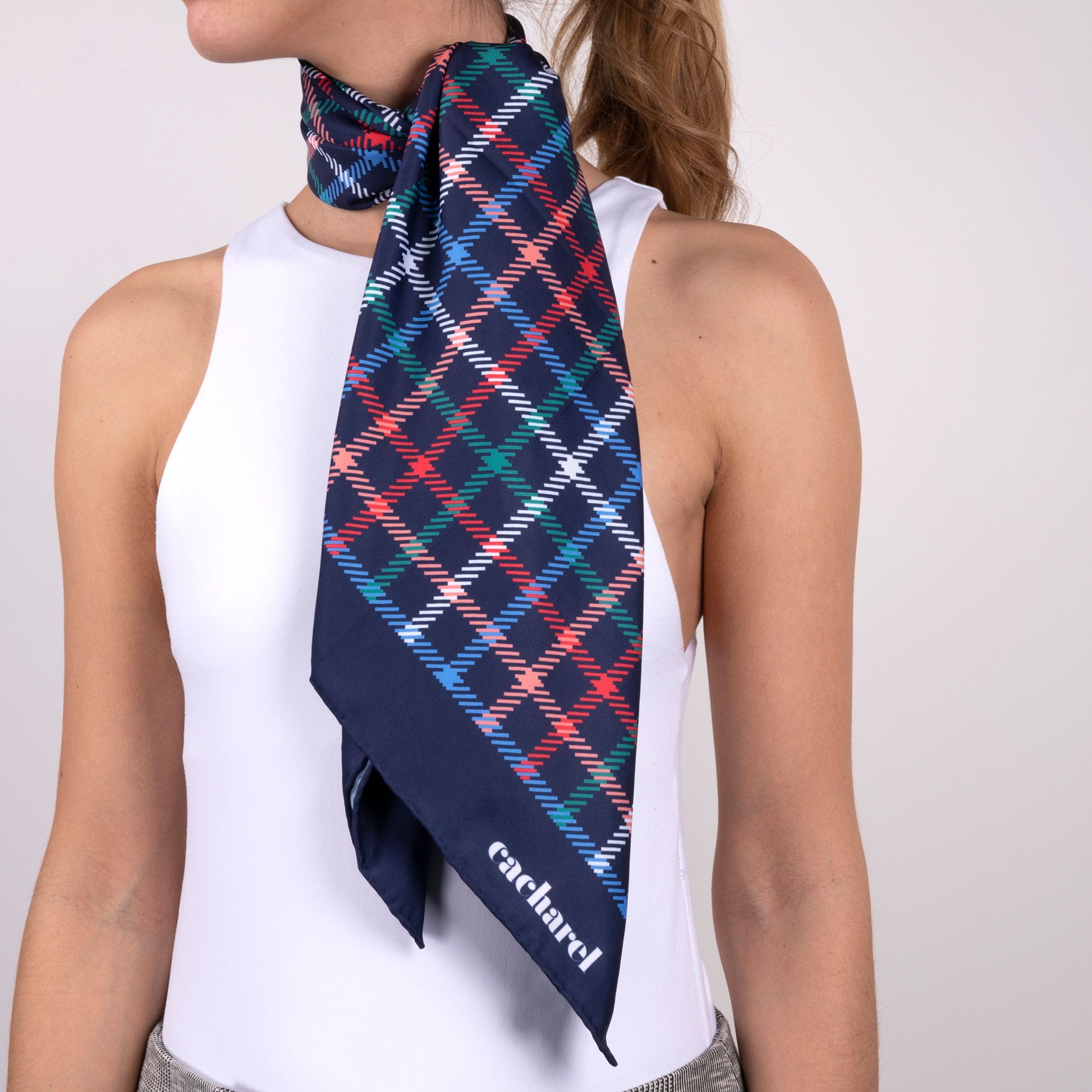 Scarf Harlow White