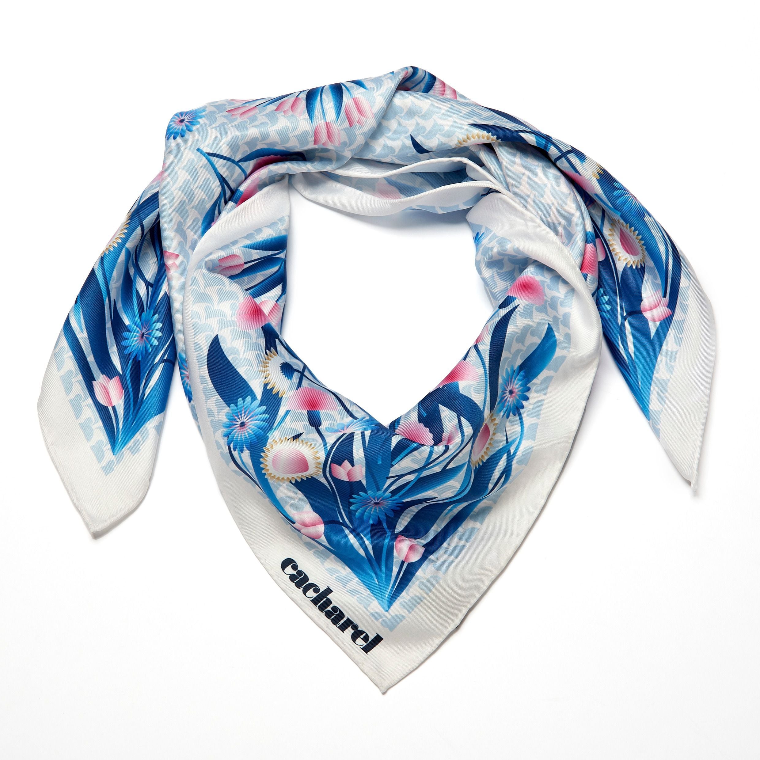 Scarf Astrid White