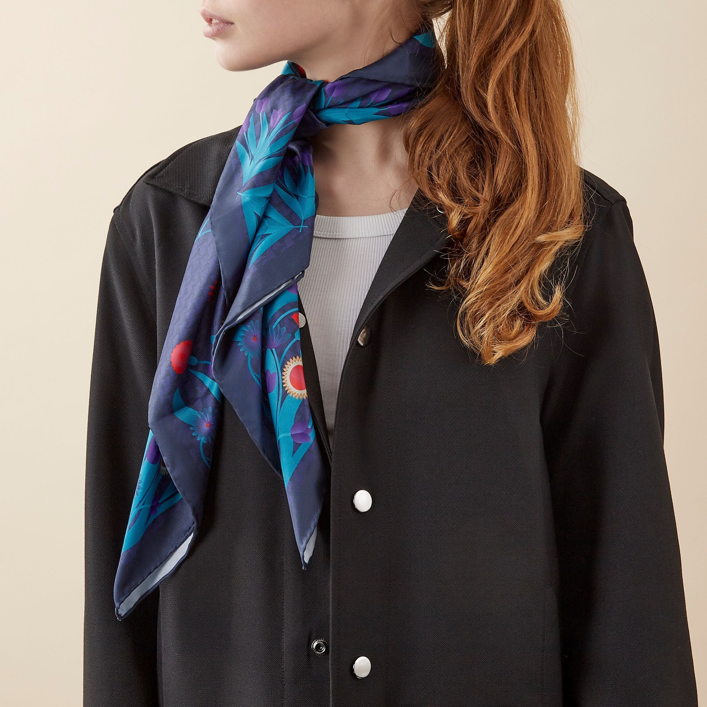 Scarf Astrid White