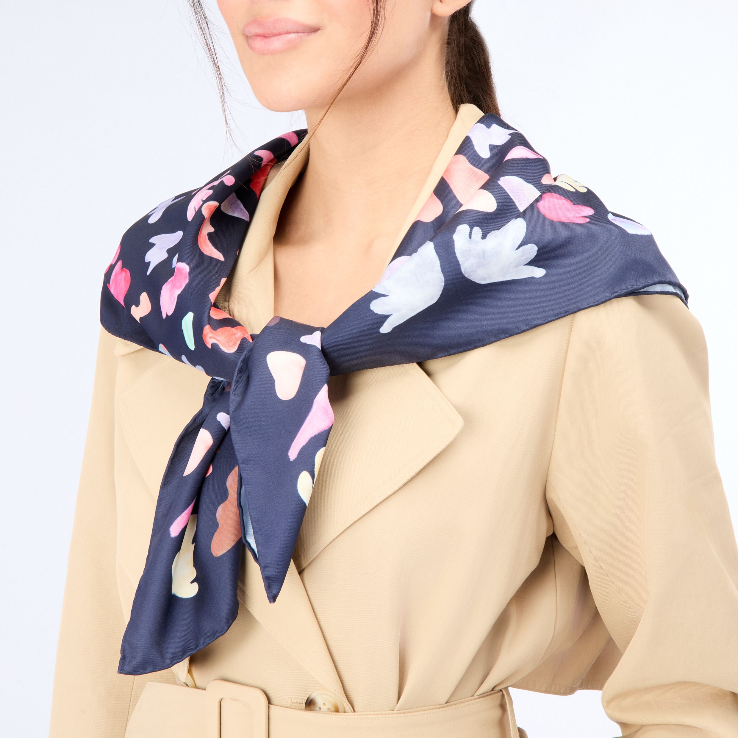 Scarf Apolline White