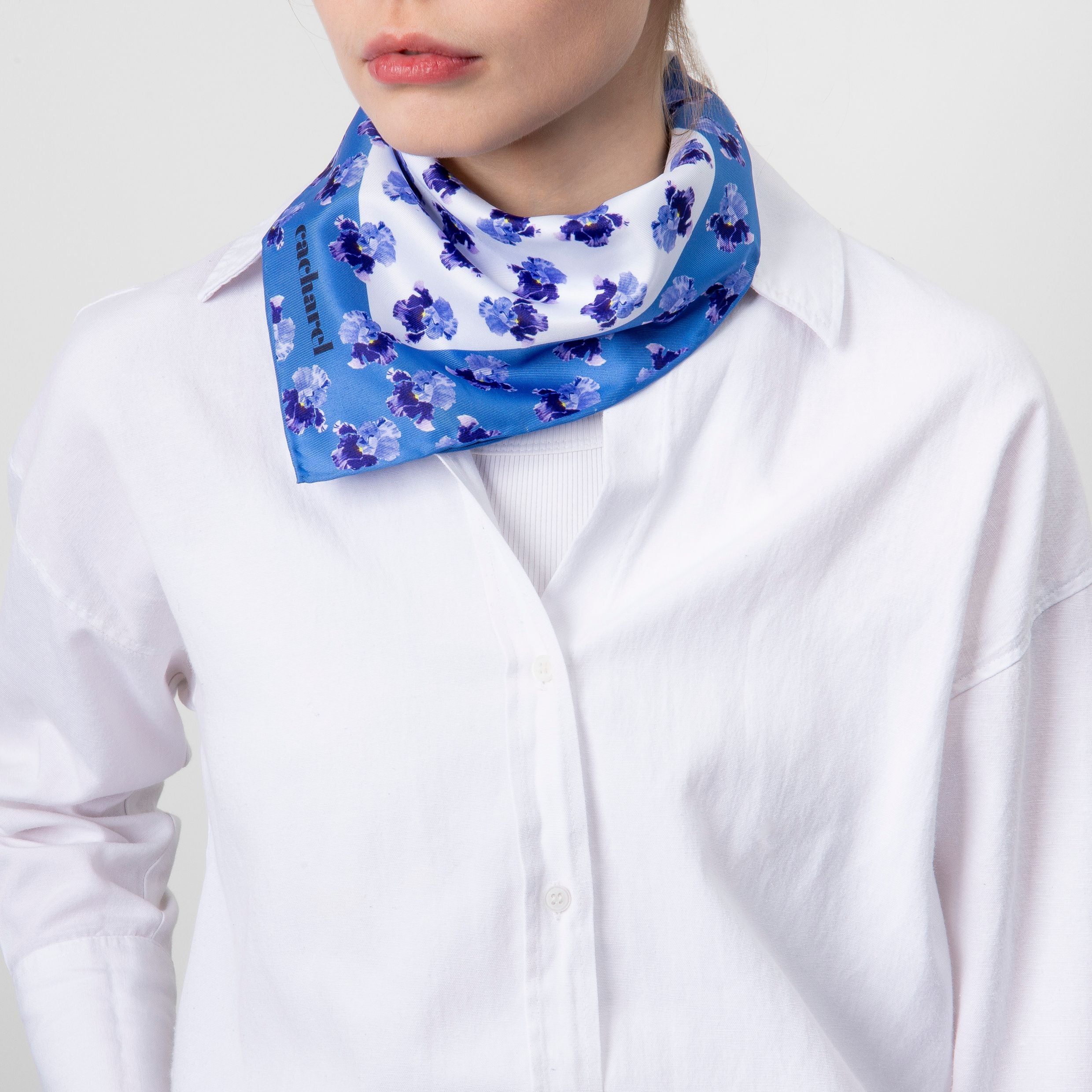 Scarf Hortense Bright Blue