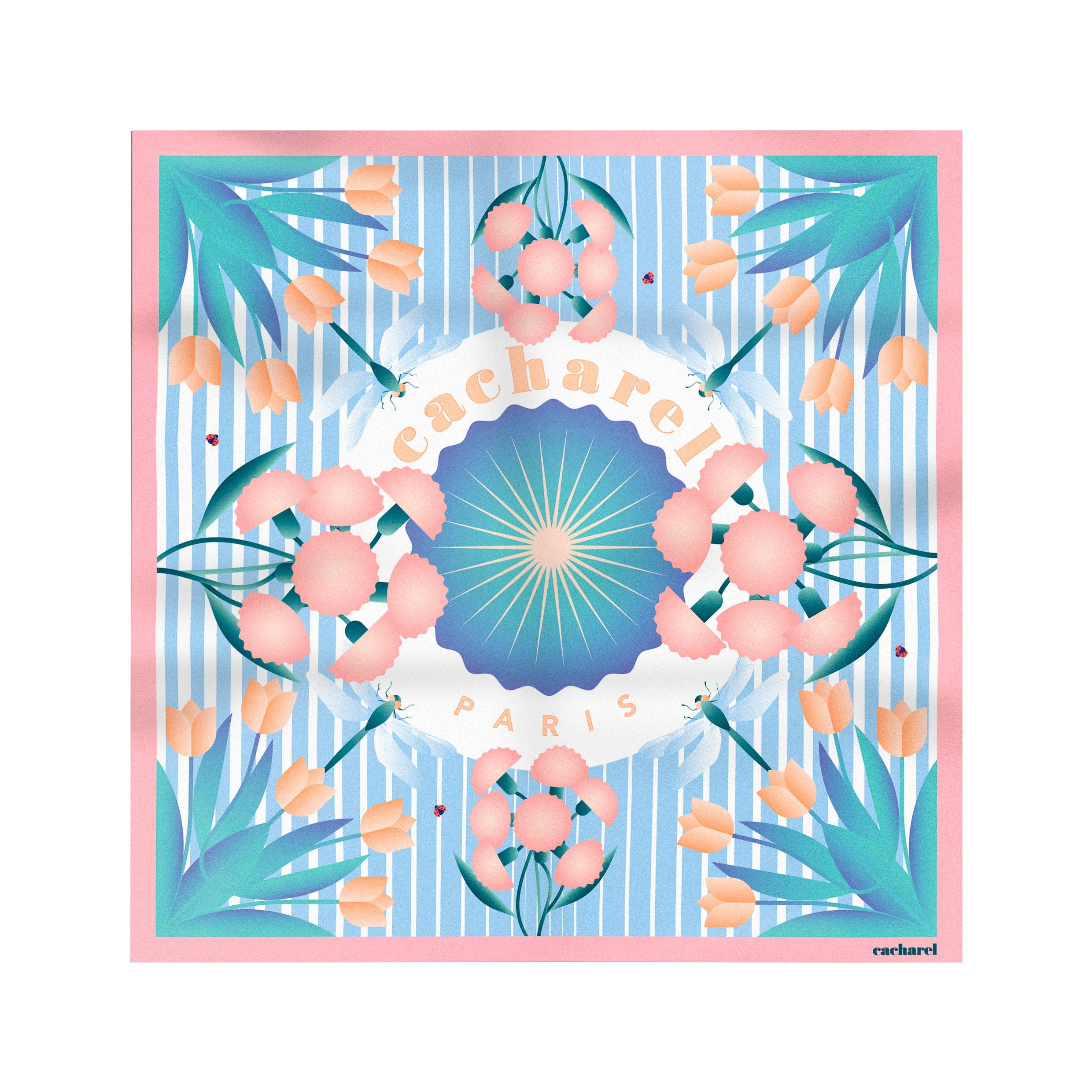 Scarf Alix Light Blue