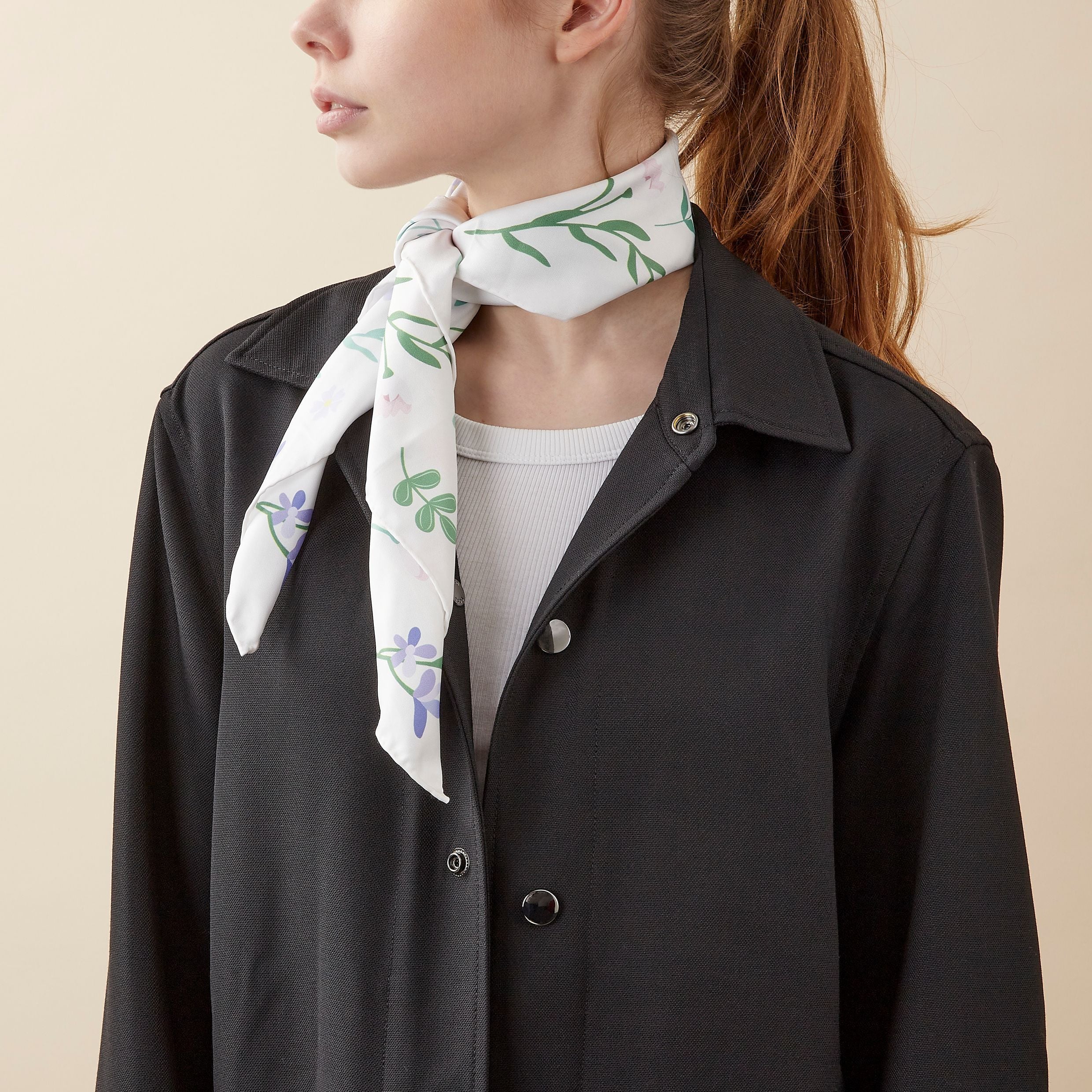 Scarf Ambre Black