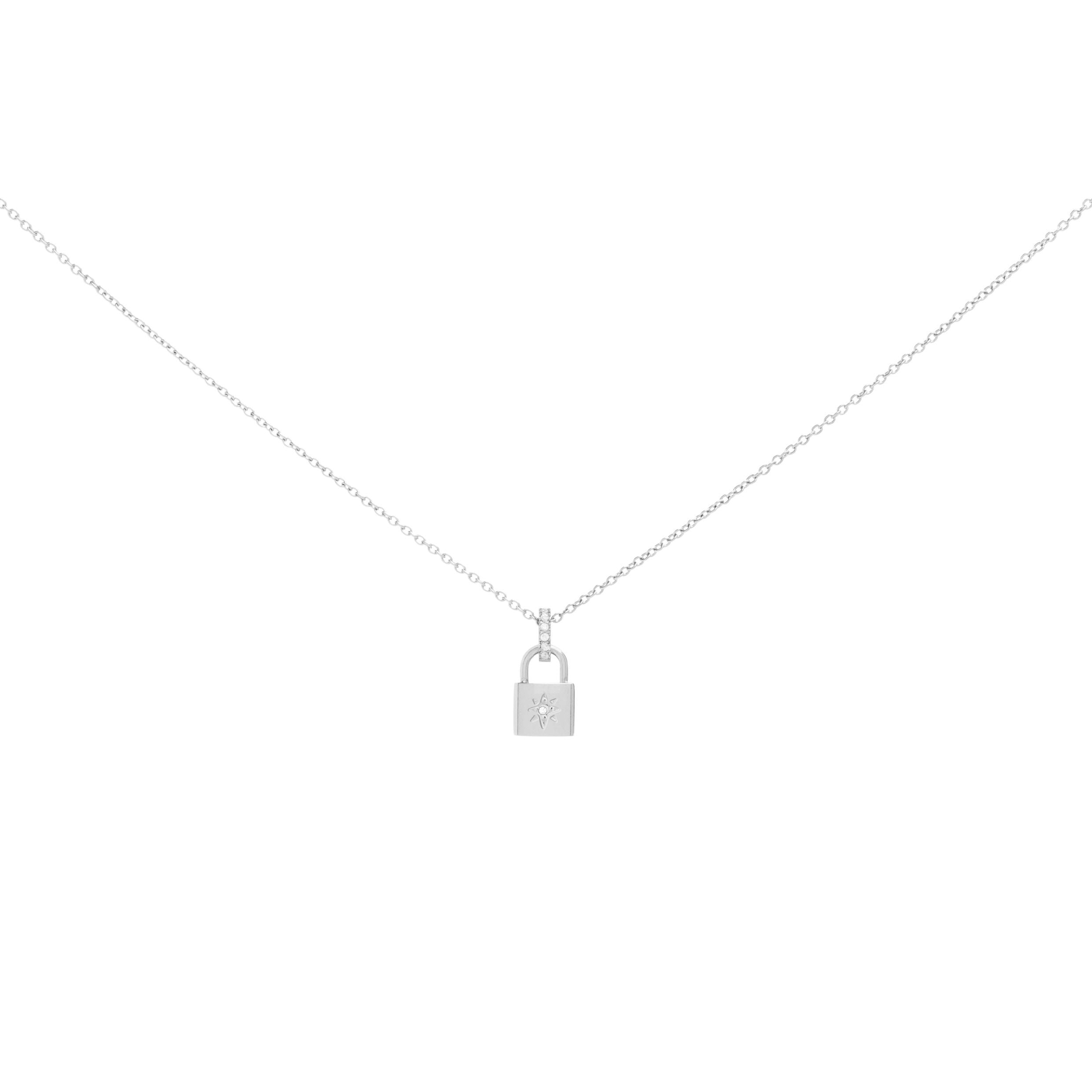 Necklace Violette Silver