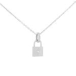 Necklace Violette Silver