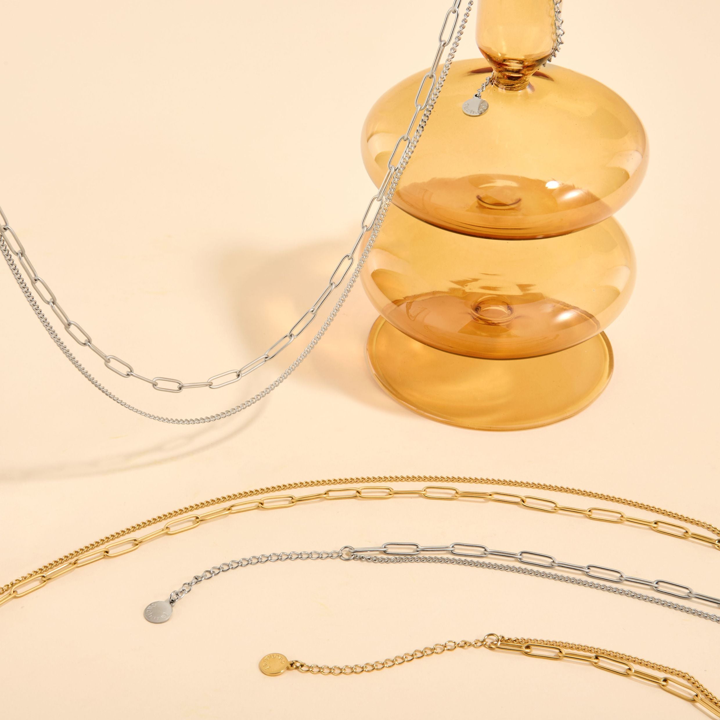 Necklace Olympe Silver