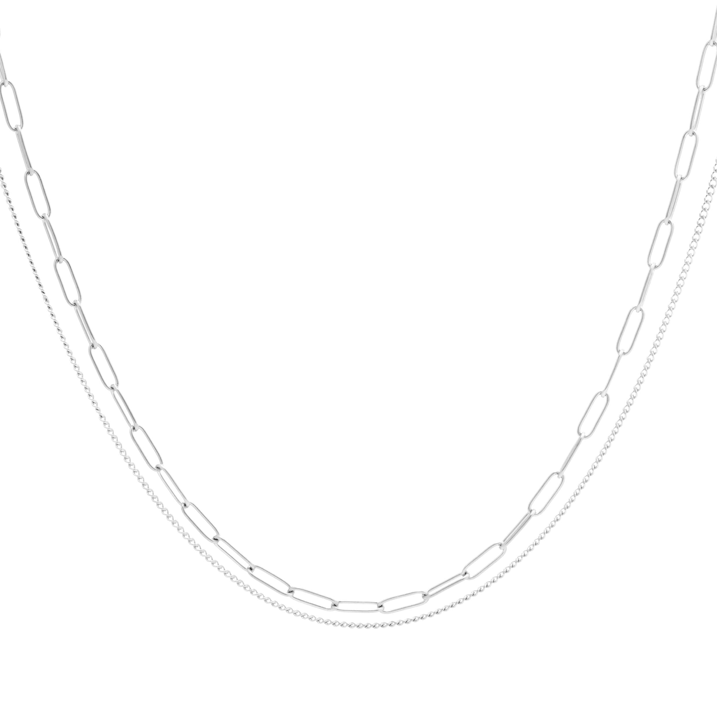 Necklace Olympe Silver