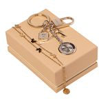 Set Cacharel Gold (Key Ring & Bracelet)