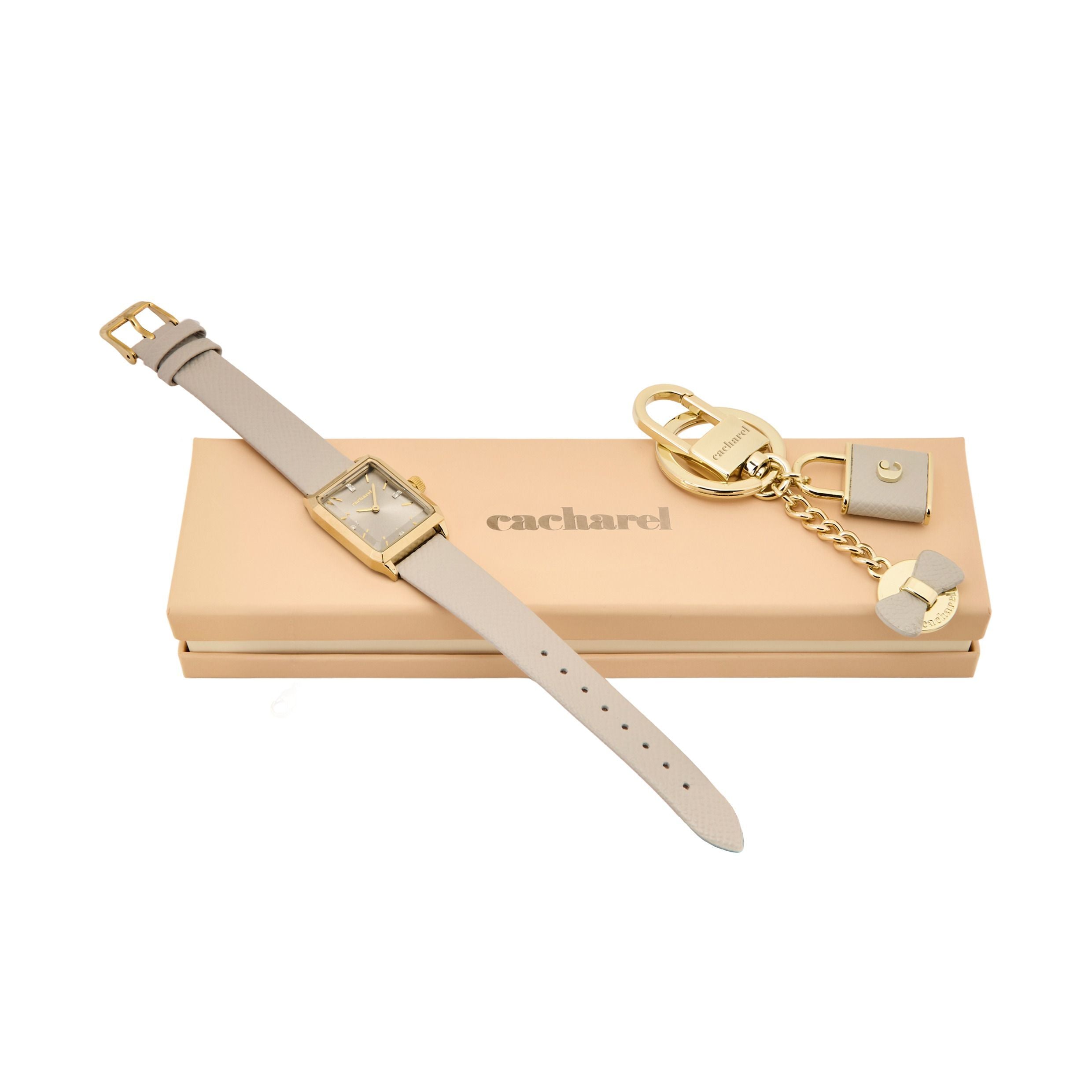 Set Séraphine Black (Key Ring & Watch)