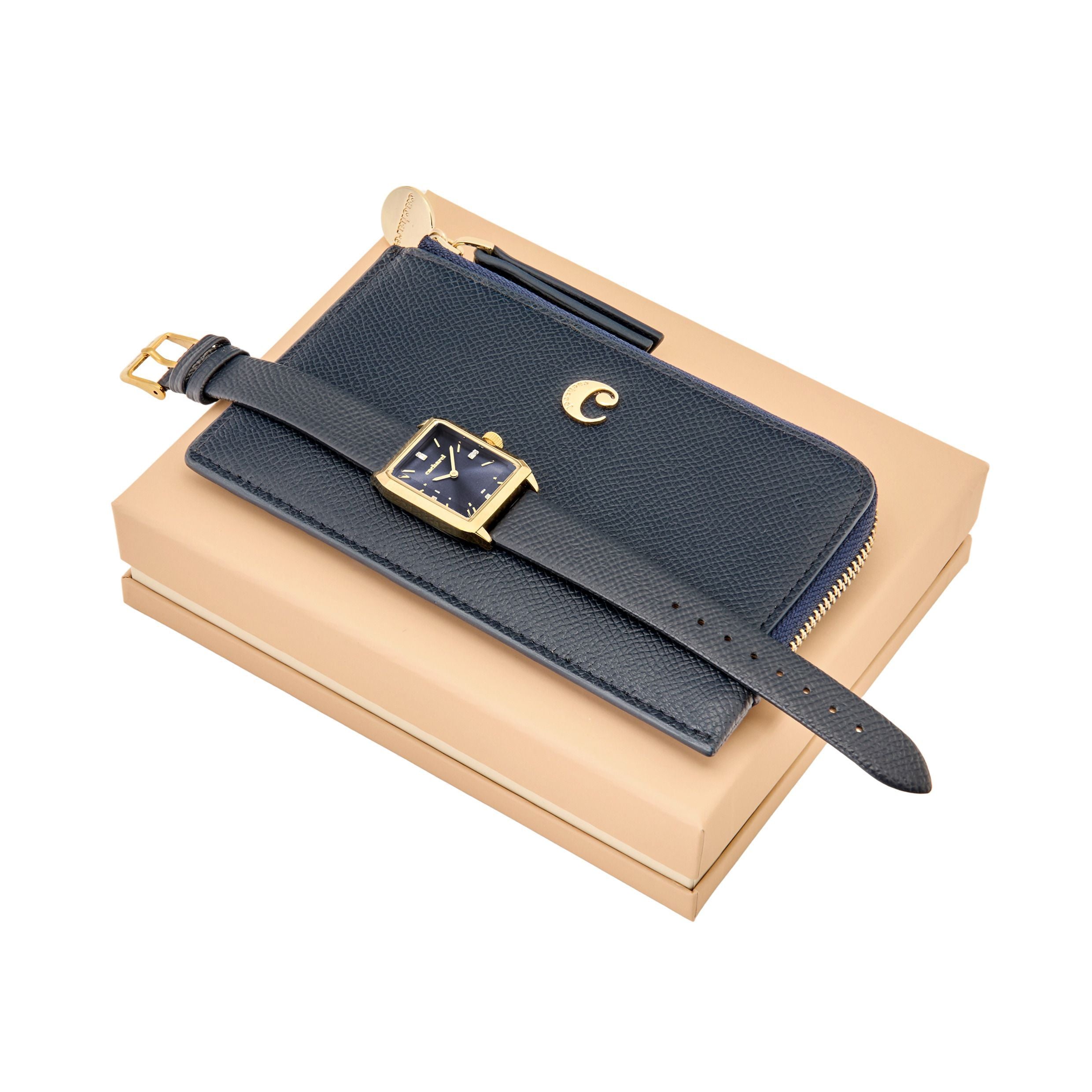 Set Séraphine Black (Key Ring & Watch)