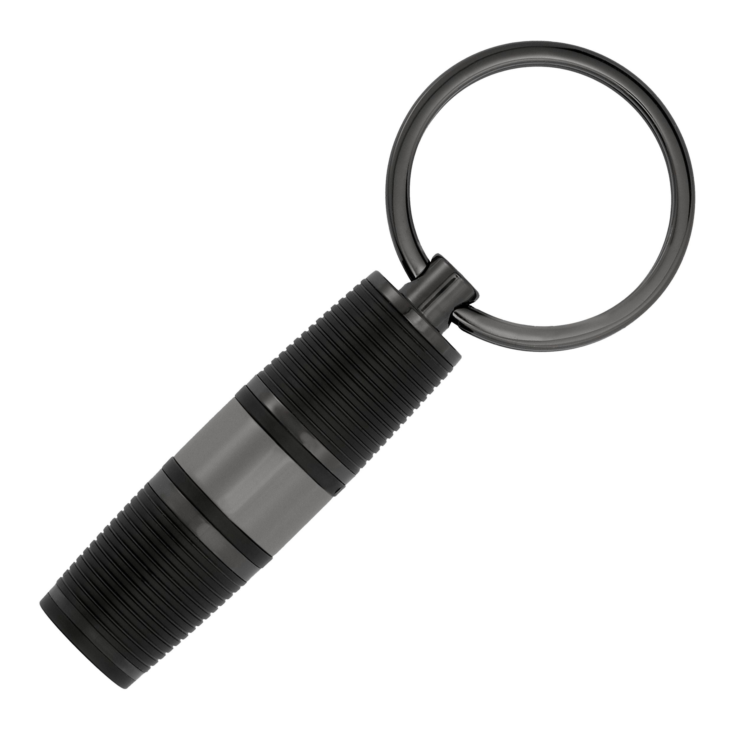 Key Ring Bold Stripe Black