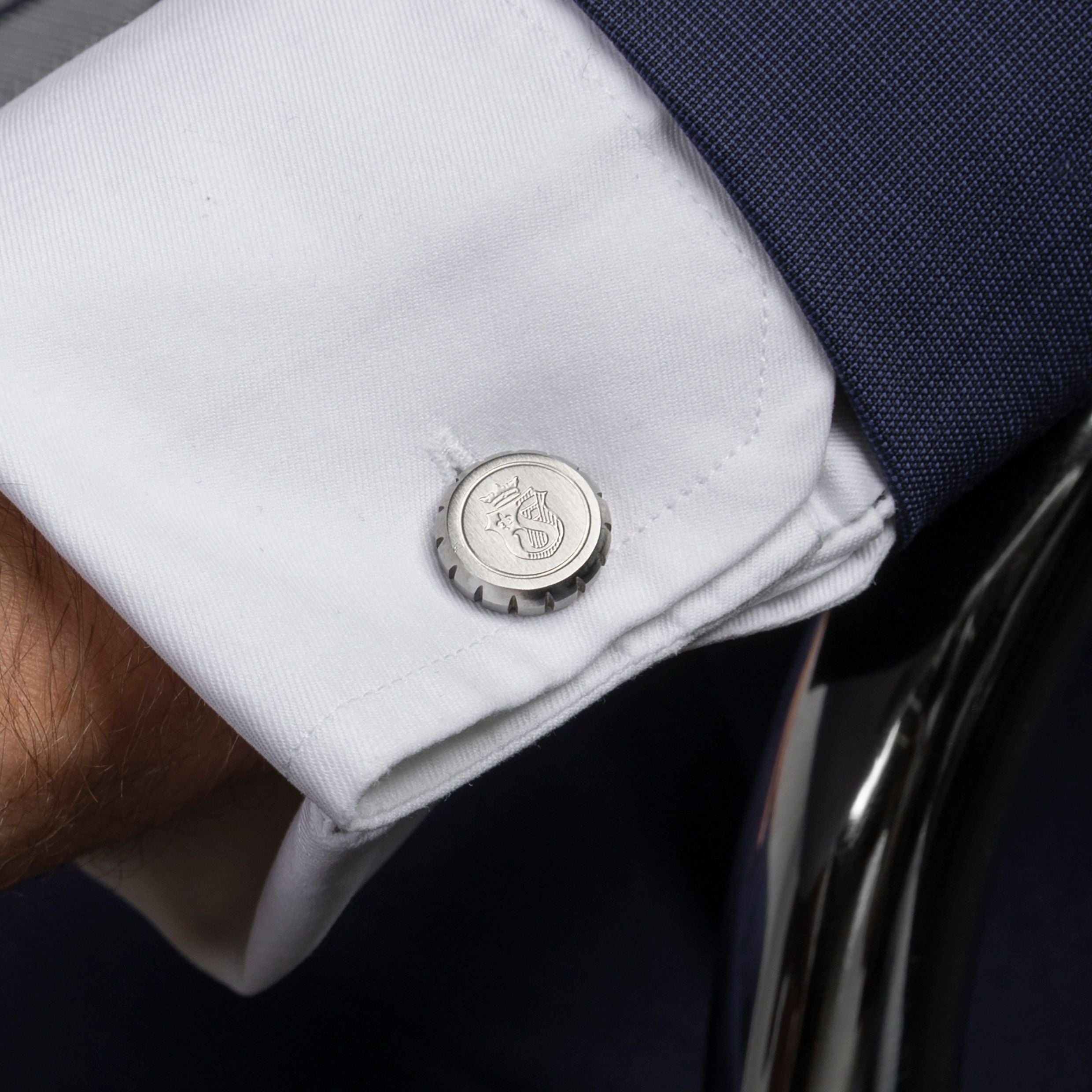 Cufflinks Chronobike Matt Black