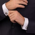 Cufflinks Chronobike Matt Black