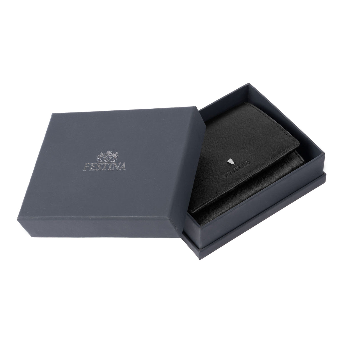 Card Holder Trifold Classicals Black