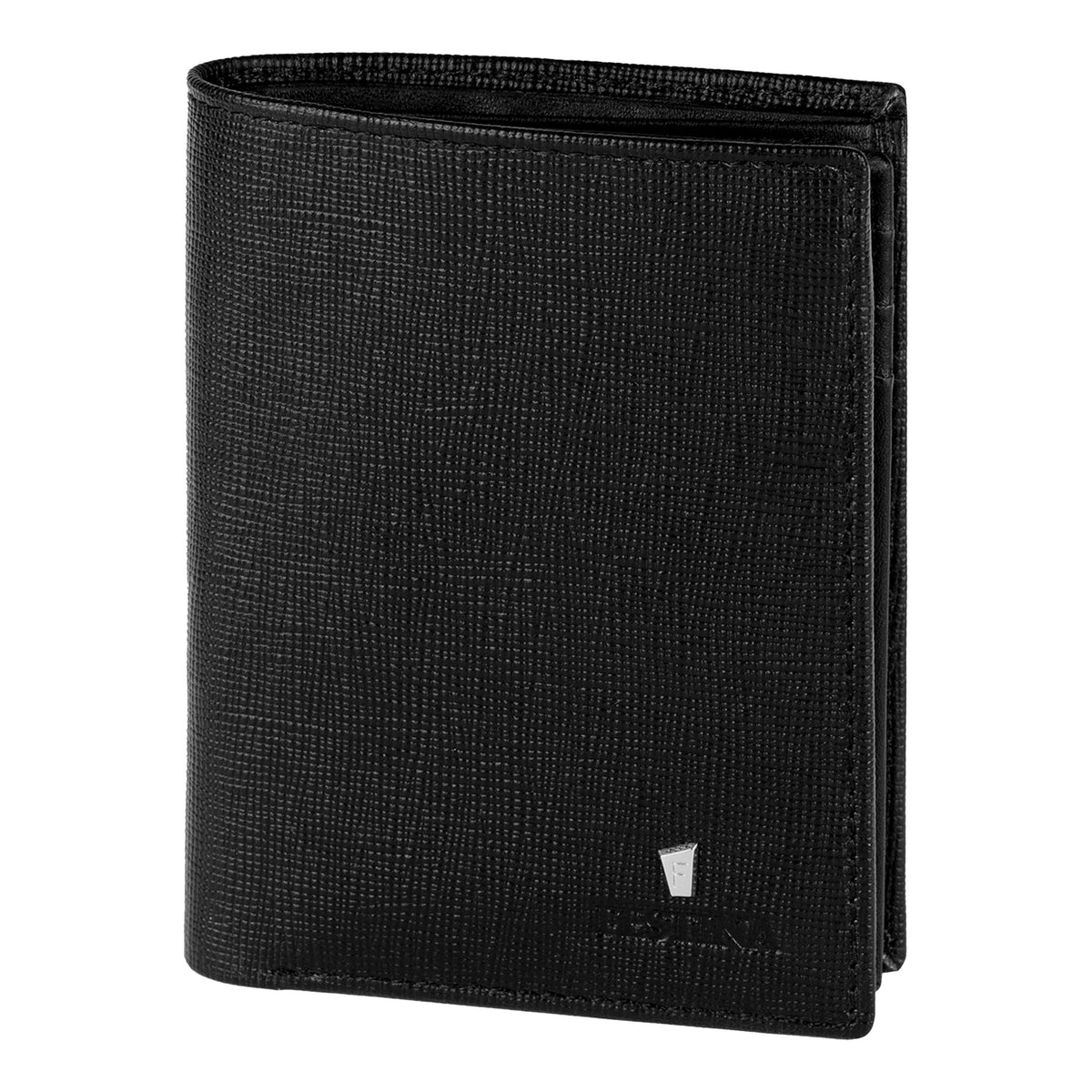 Card Holder With Flap Chronobike Black