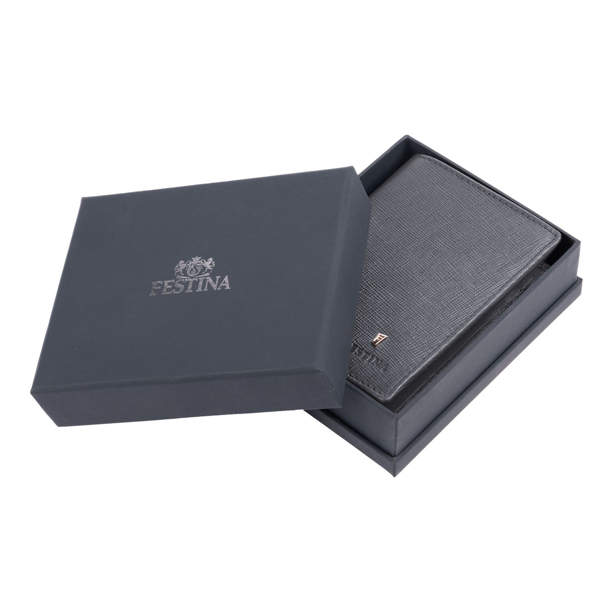 Card Holder With Flap Chronobike Black