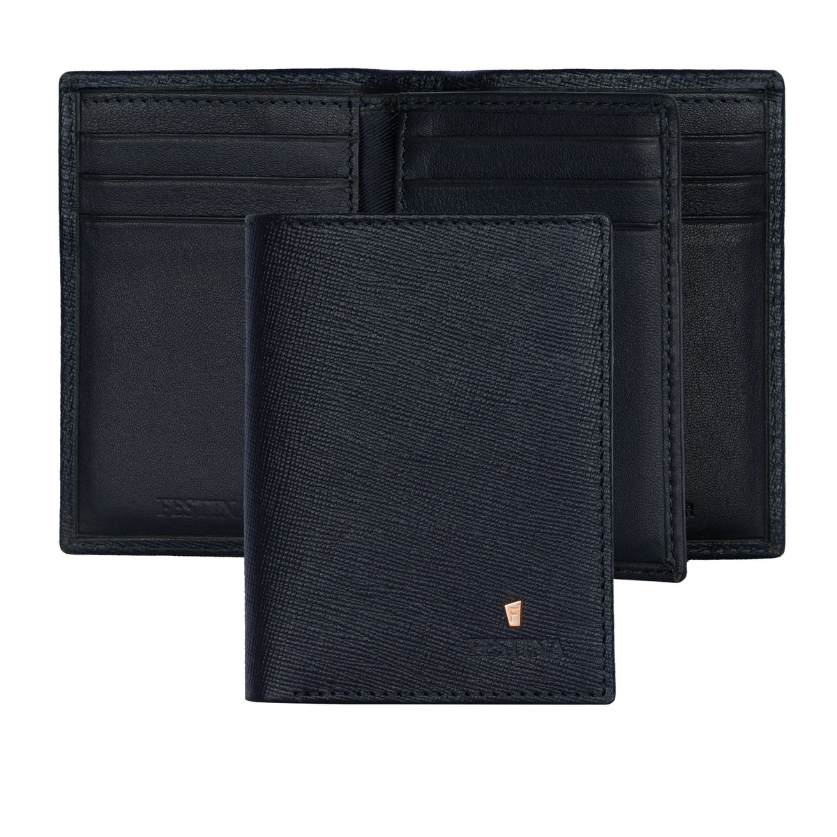 Card Holder With Flap Chronobike Black