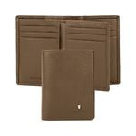 Card Holder With Flap Chronobike Camel
