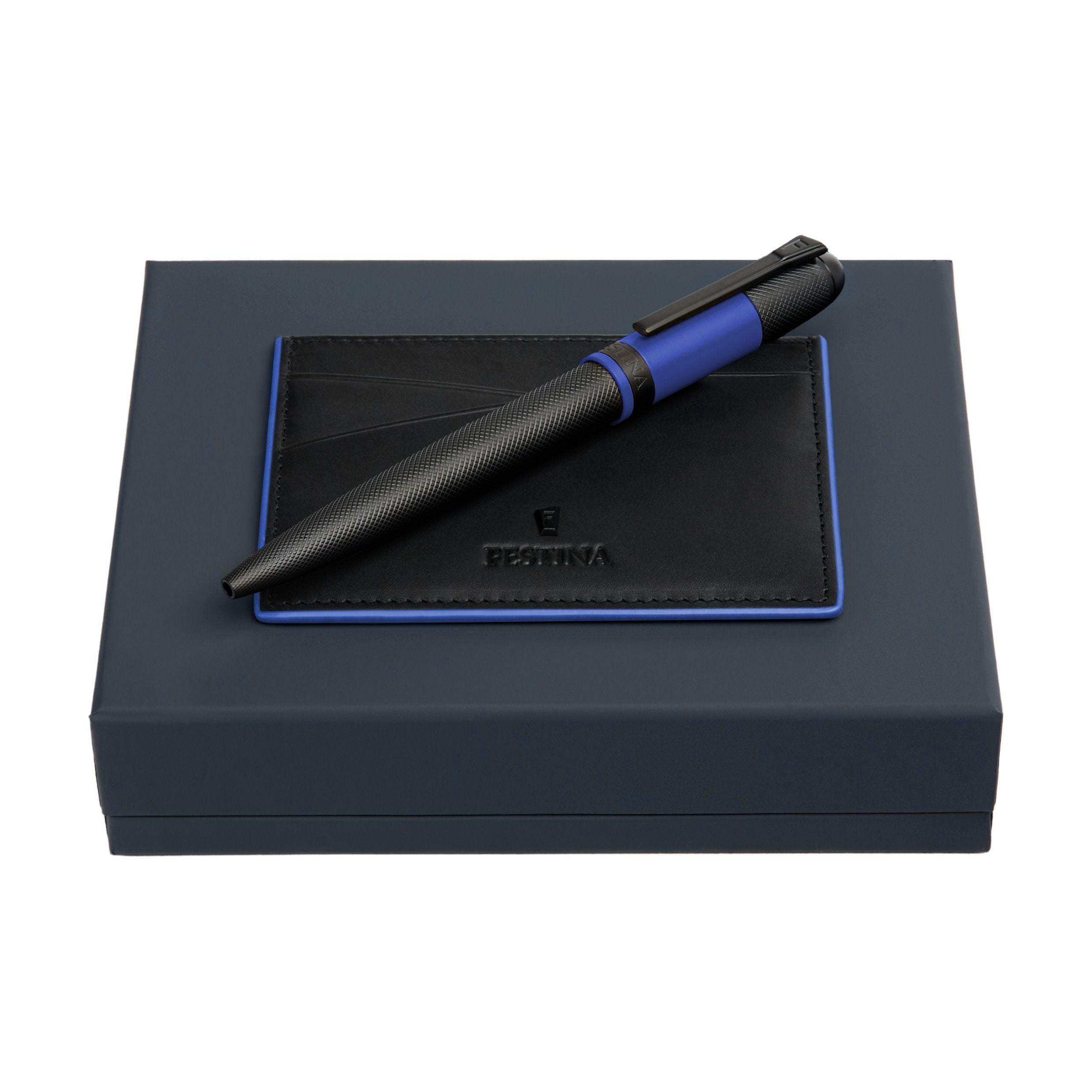 Set Festina Blue (Ballpoint Pen & Card Holder)