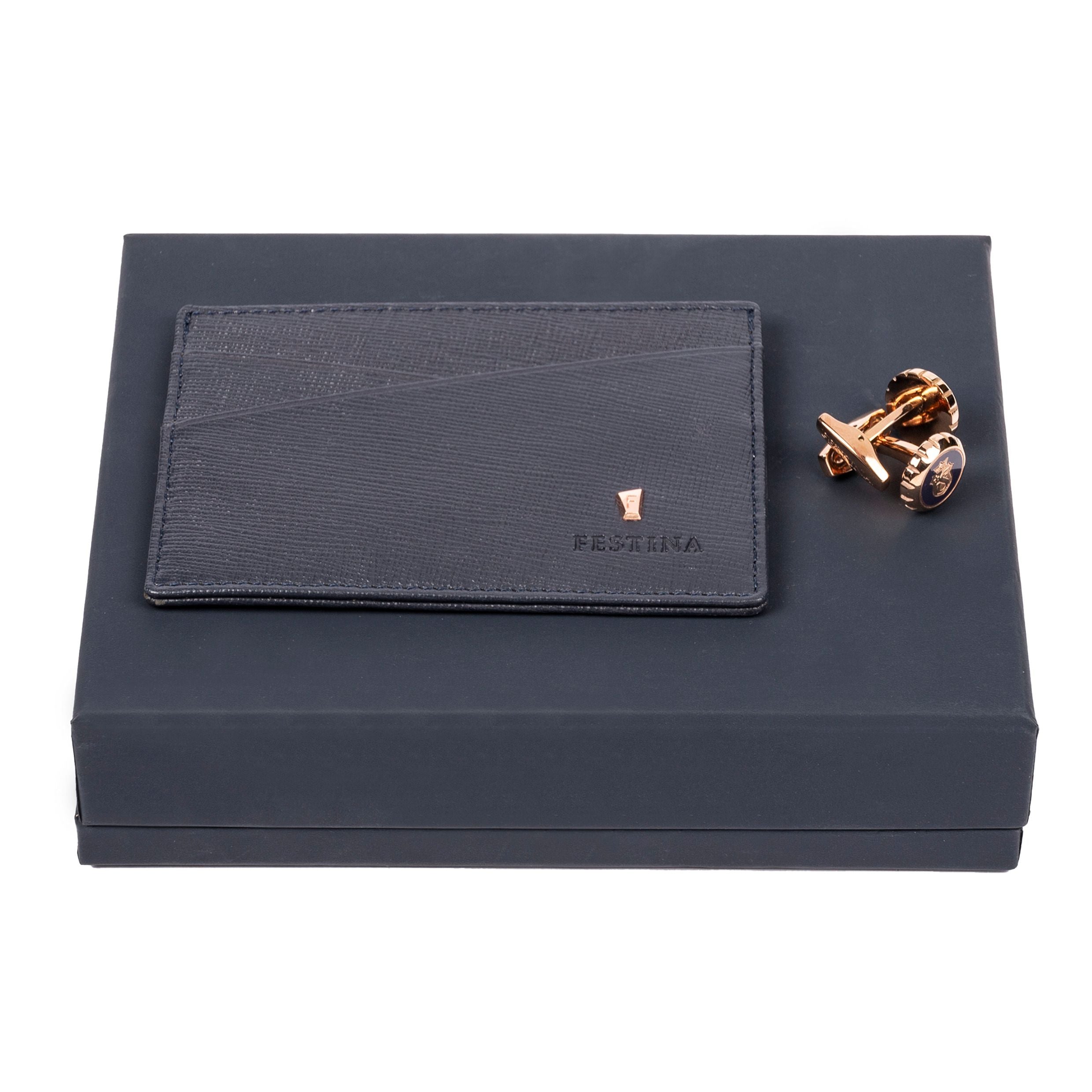 Set Chronobike (Card Holder & Cufflinks)