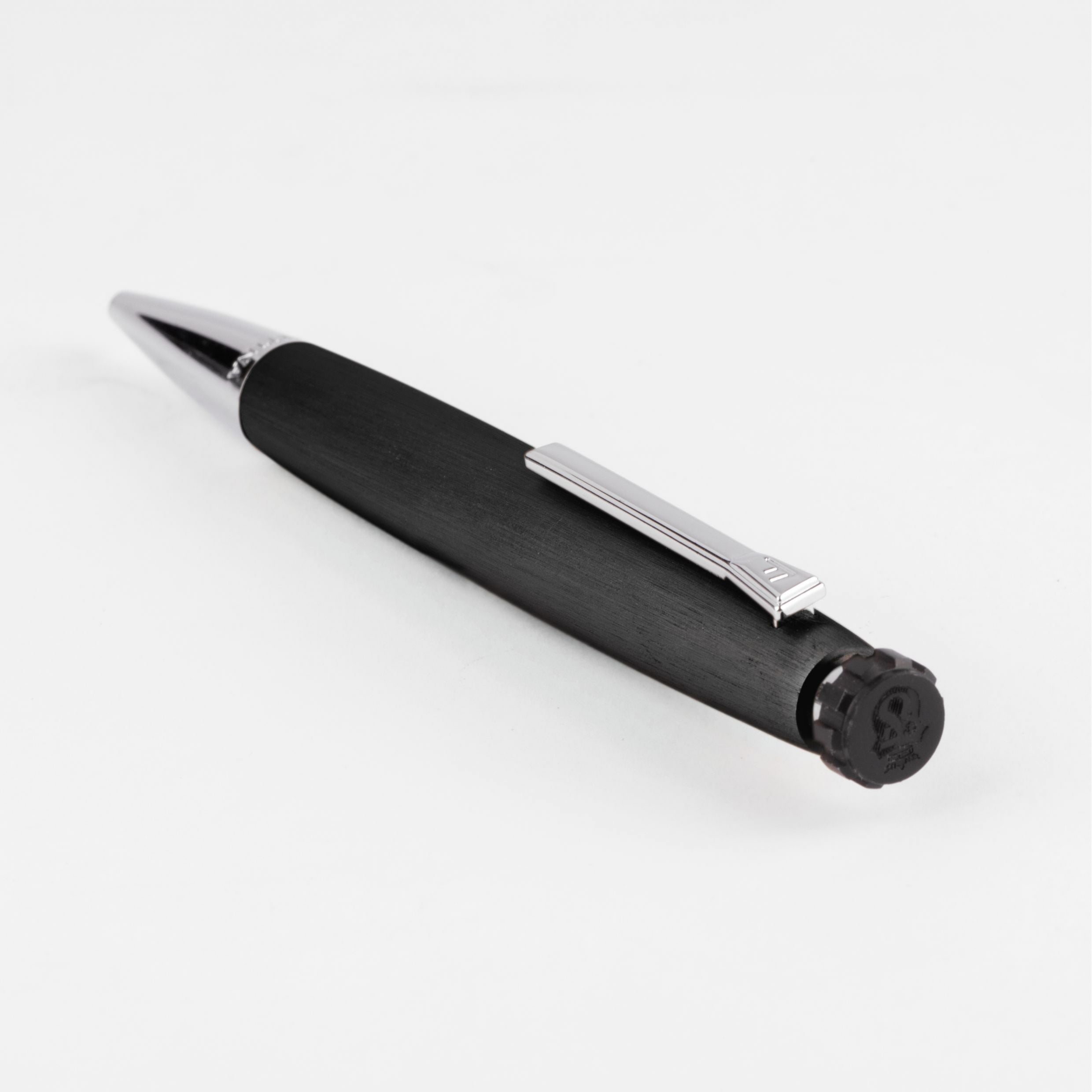Ballpoint Pen Chronobike Classic Chrome Black