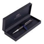 Ballpoint Pen Chronobike Classic Chrome Black