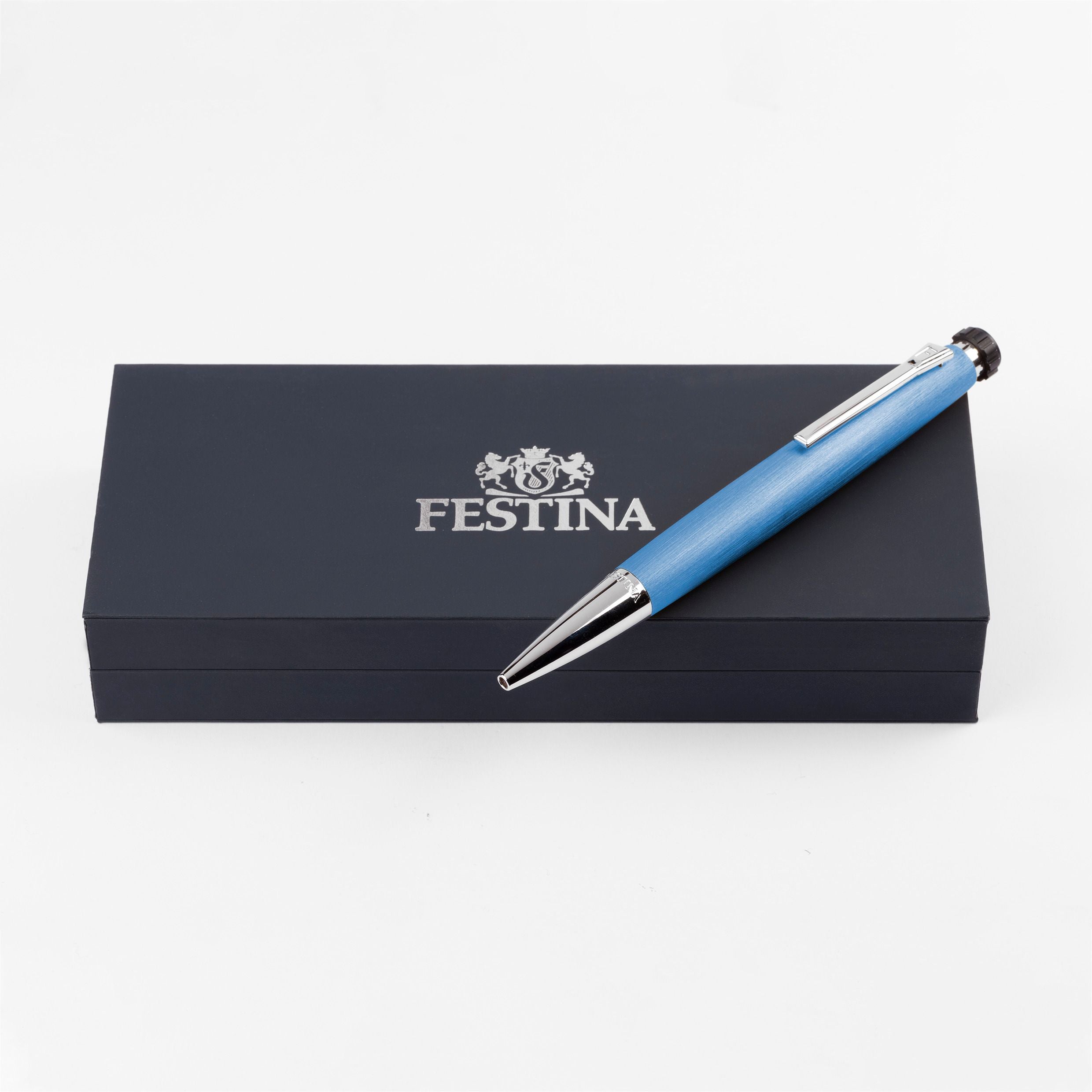 Ballpoint Pen Chronobike Rainbow Light Blue