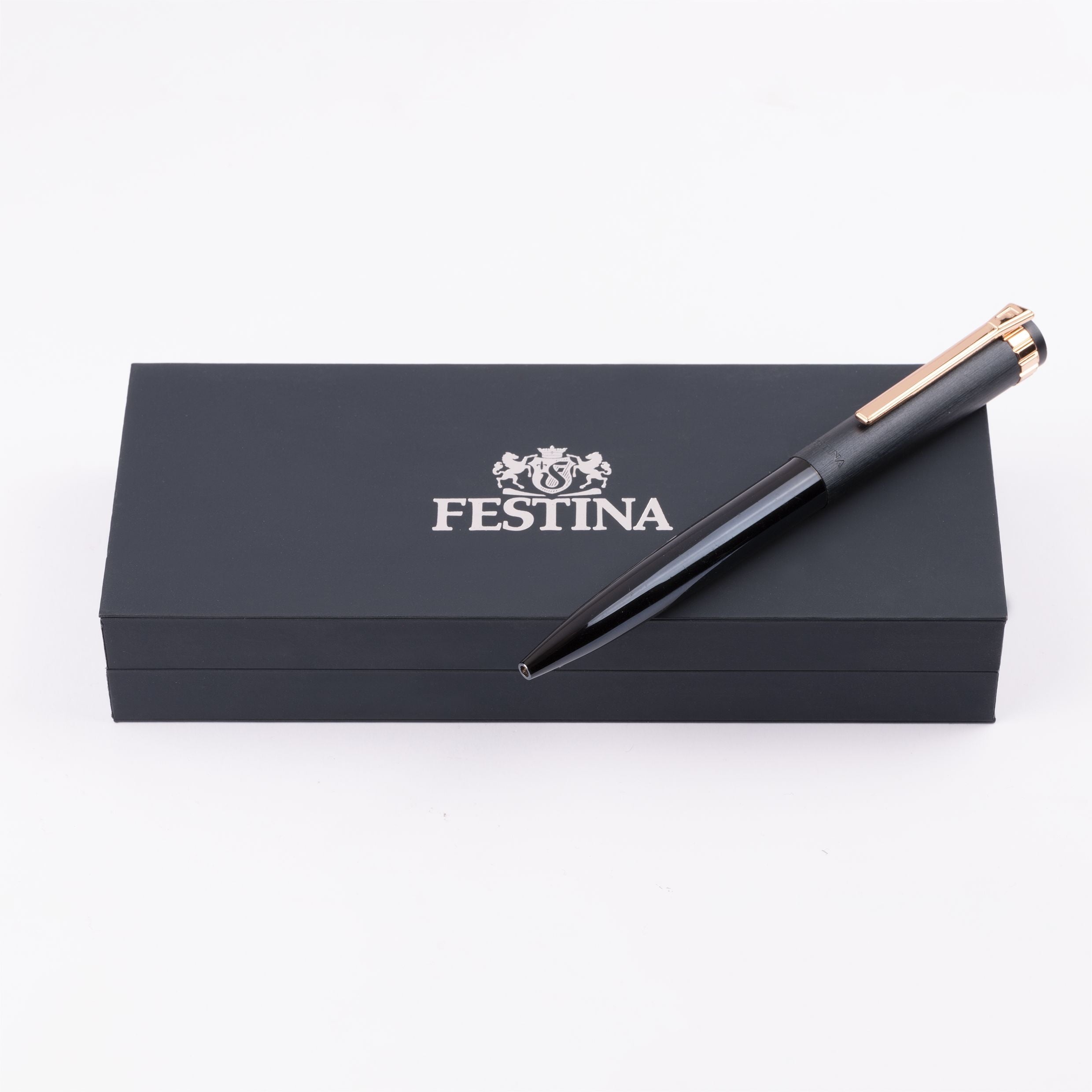Fountain Pen Prestige Rose Gold Navy
