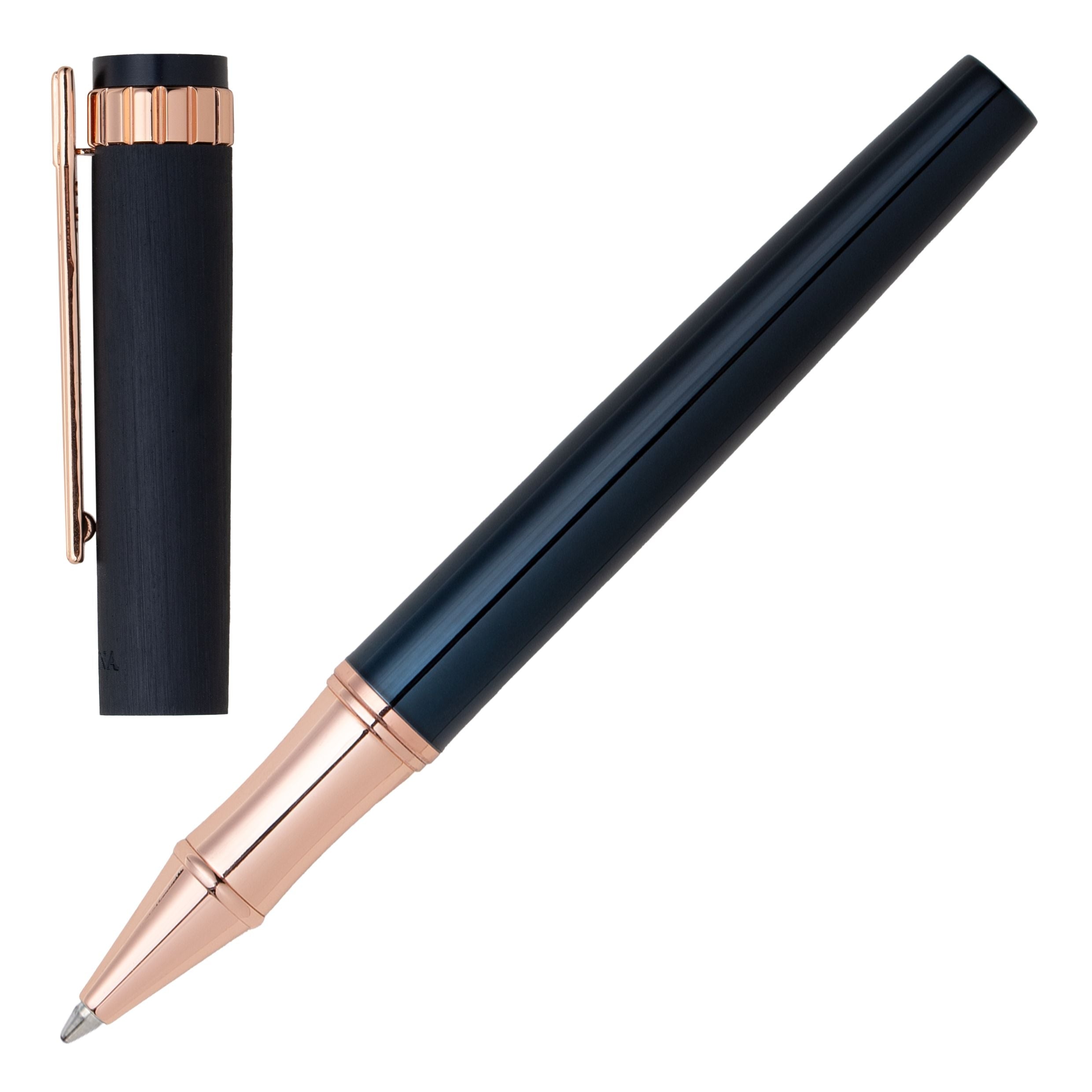 Fountain Pen Prestige Rose Gold Navy