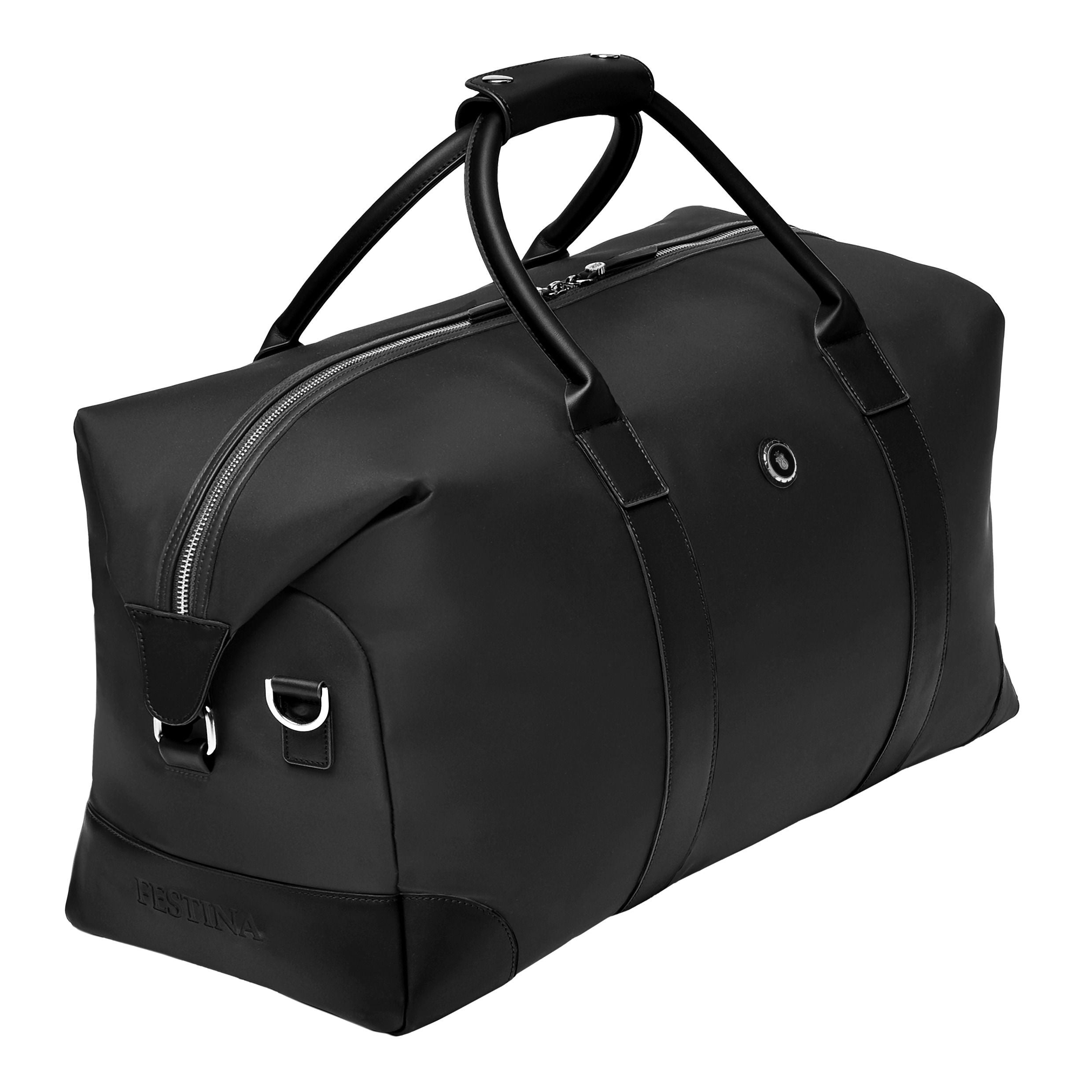 Travel Bag Button Black