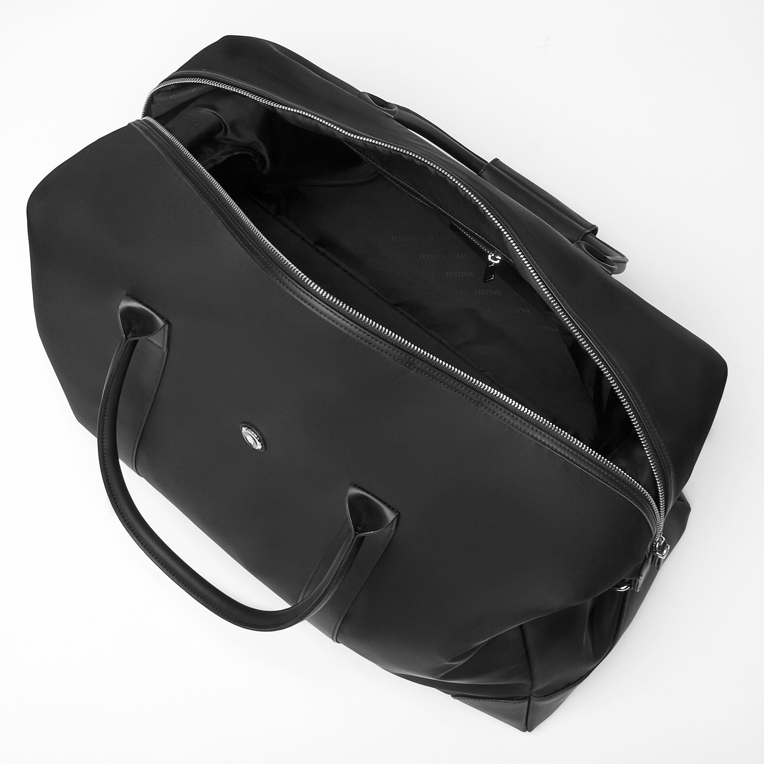 Travel Bag Button Black