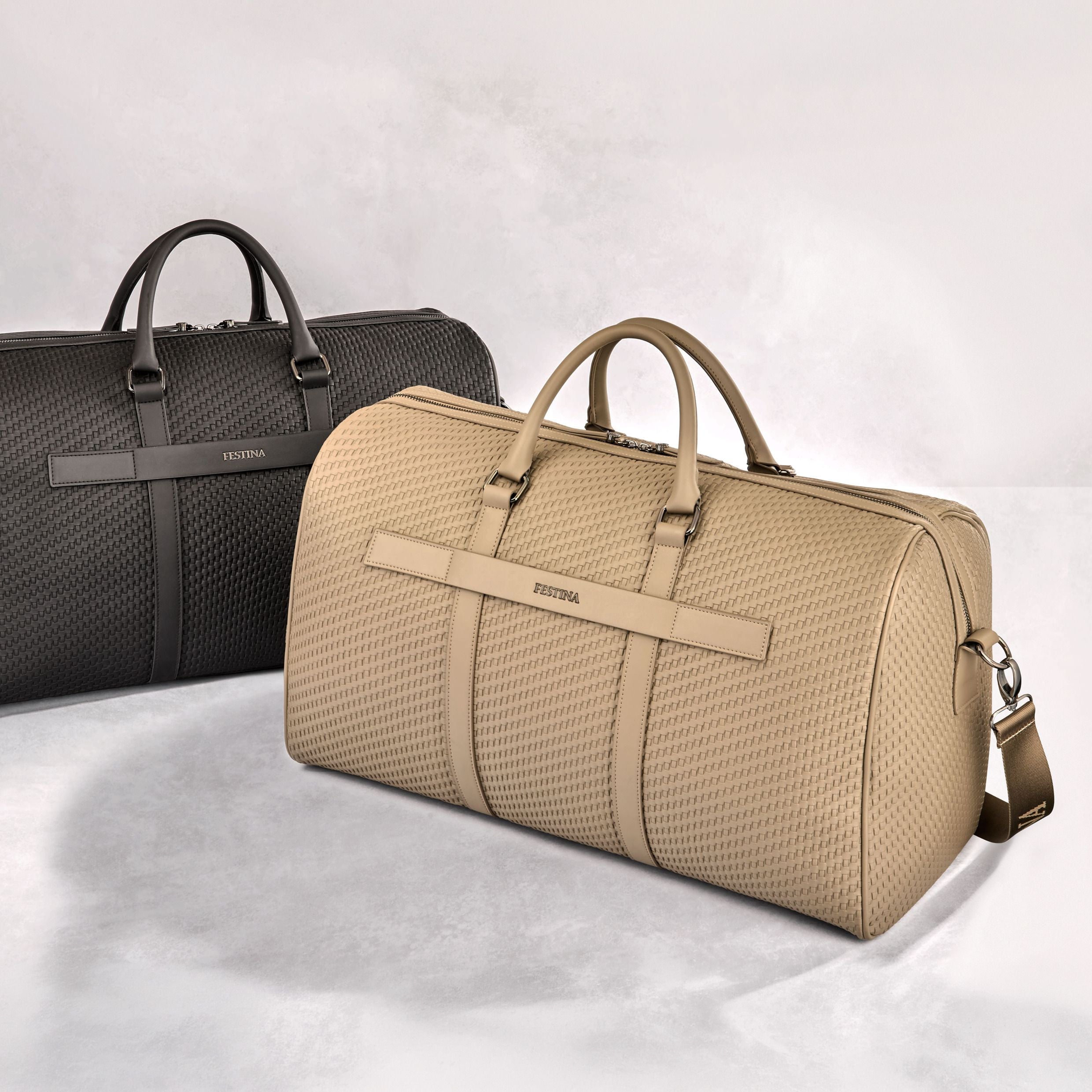 Travel Bag Interlace Black