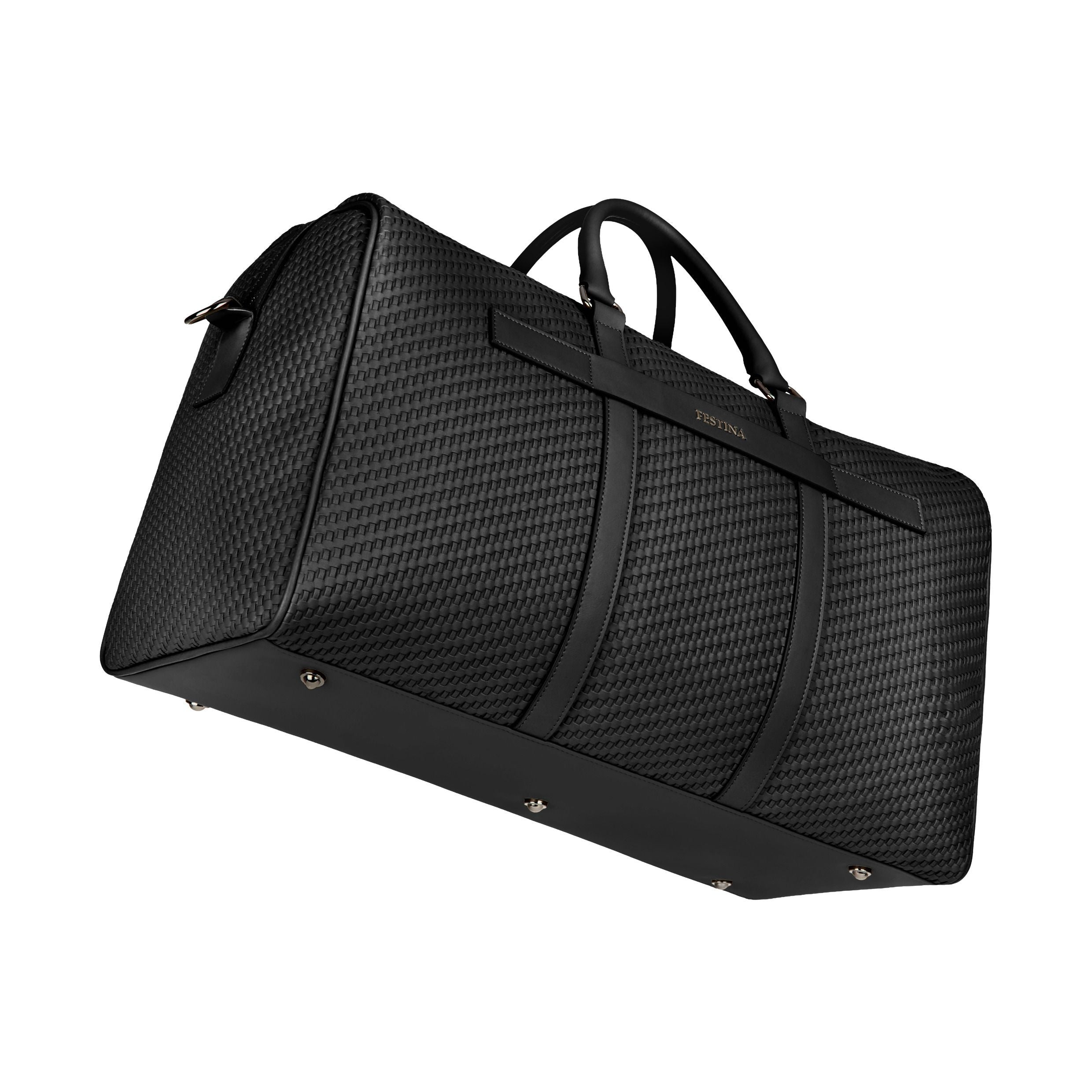 Travel Bag Interlace Black