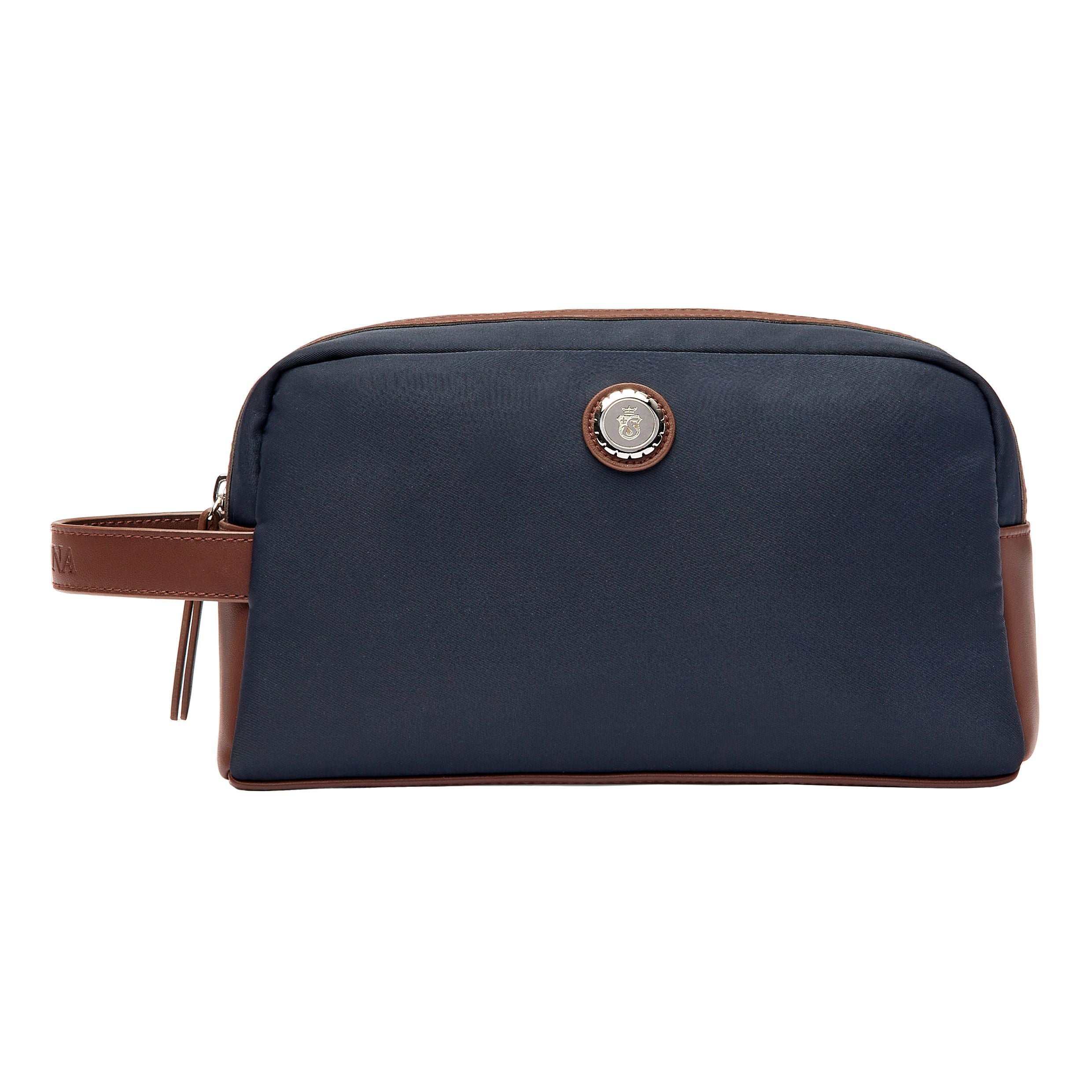 Toiletry Bag Button Black