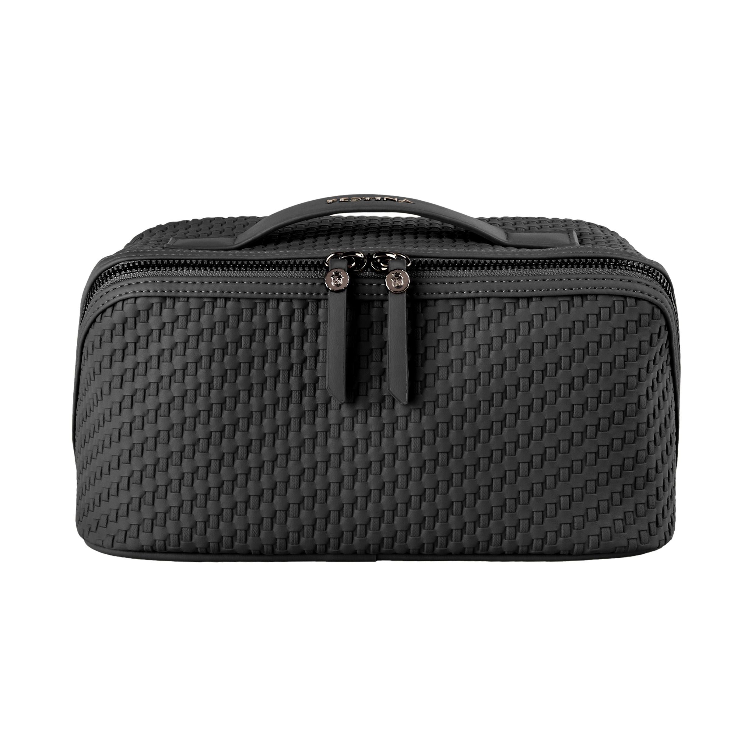 Toiletry Bag Interlace Black